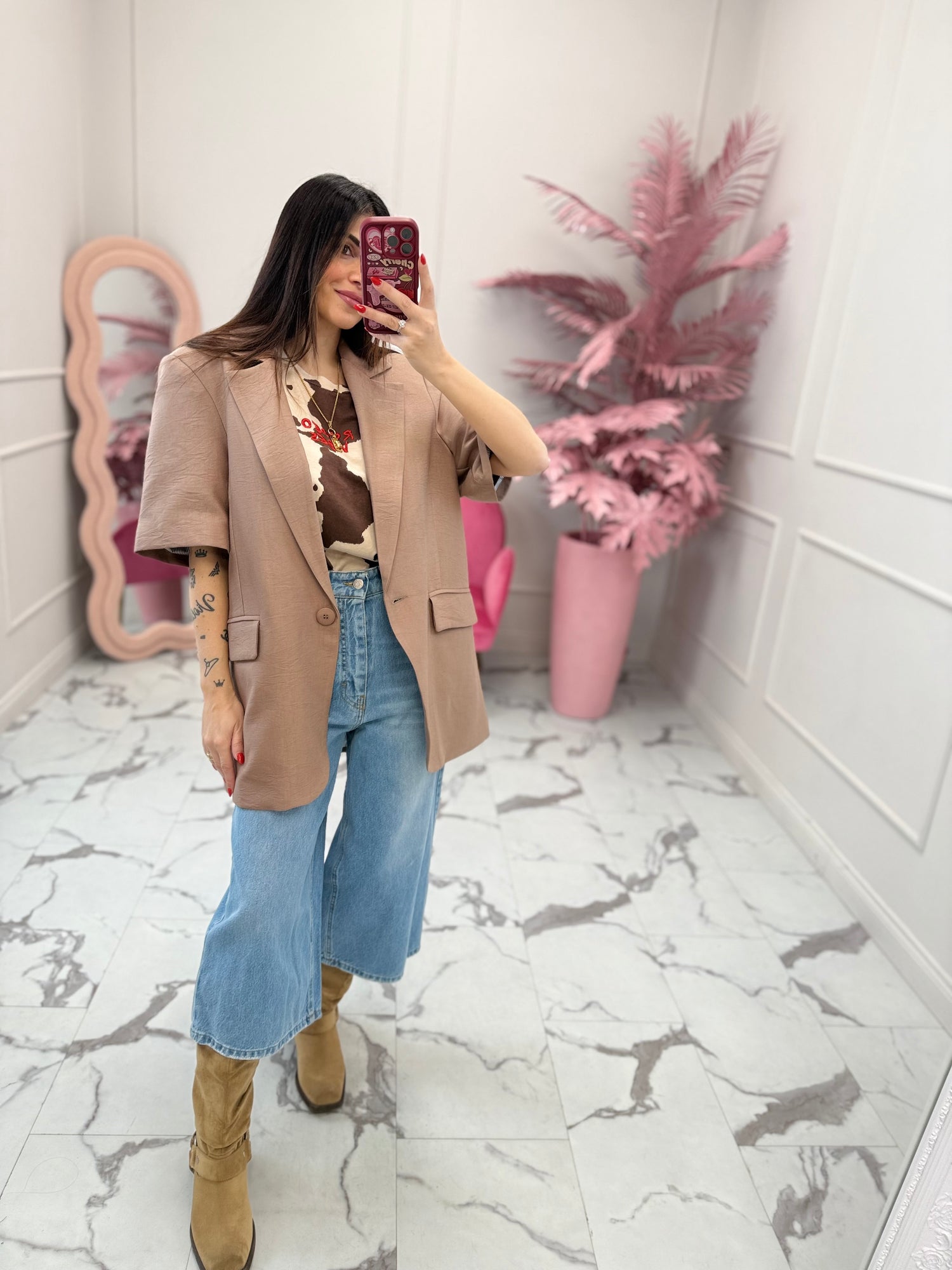 Blazer manica corta LUMINA
