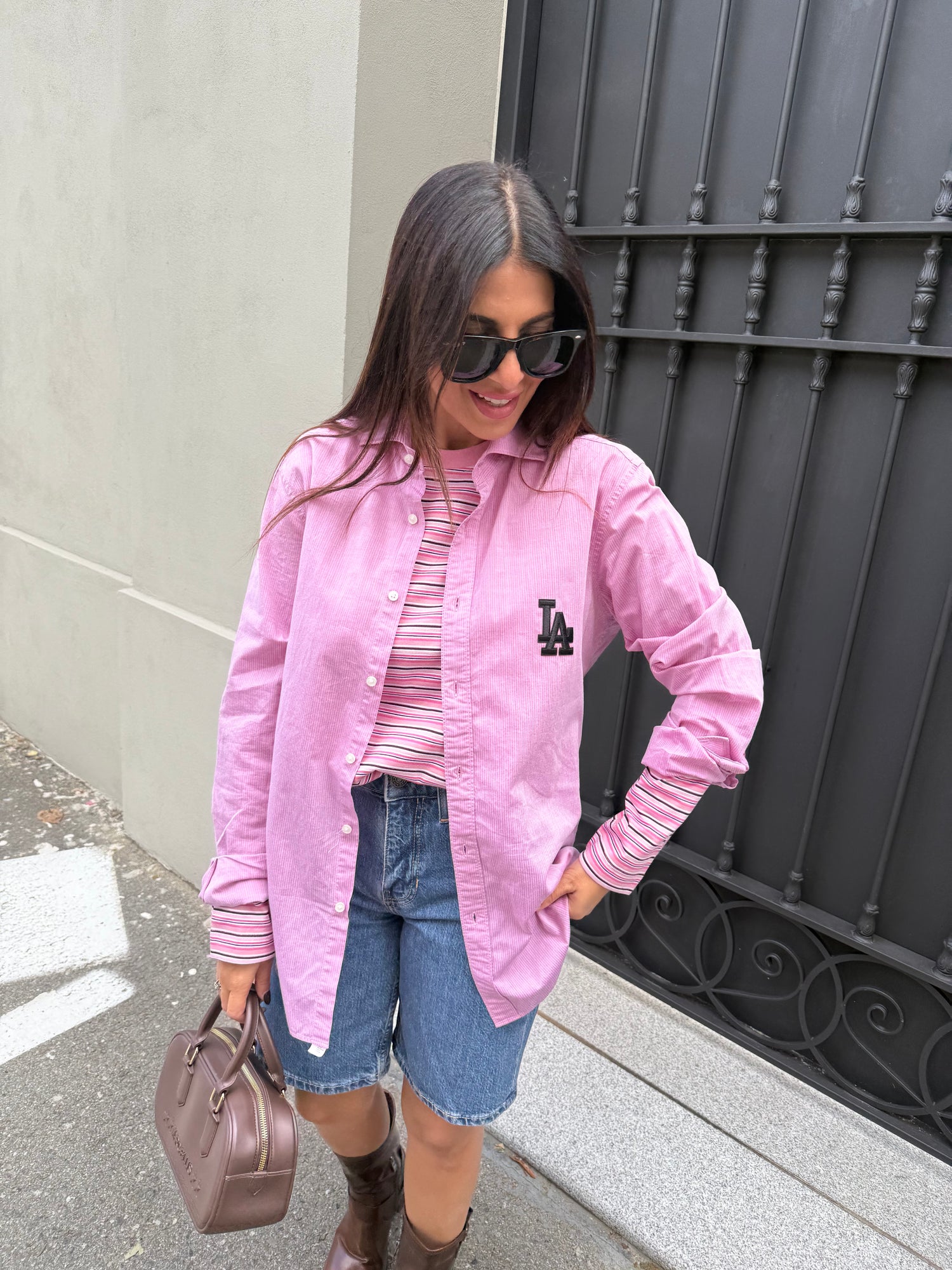 Camicia over “Pink LA” VICOLO