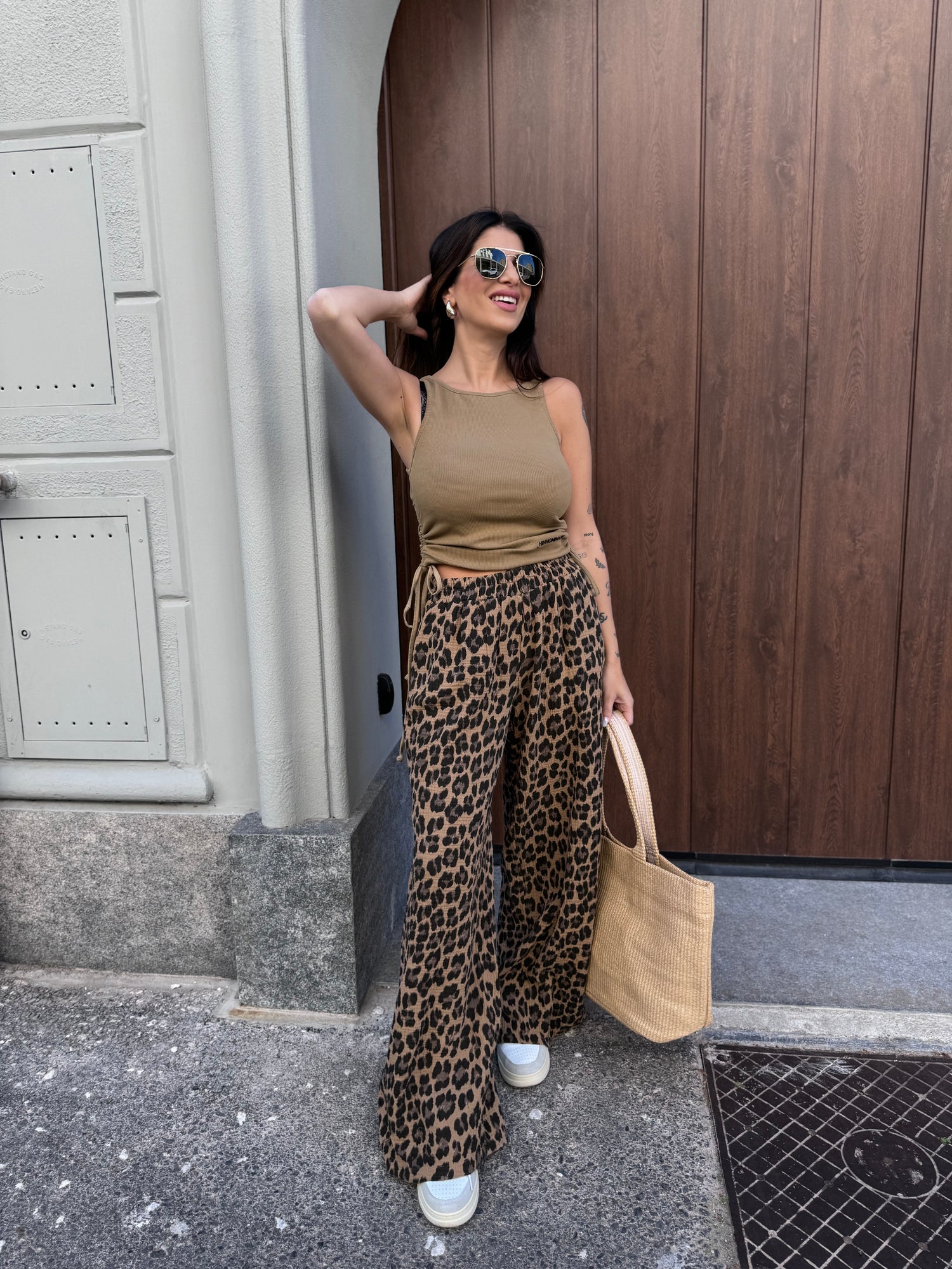 Pantalone leopardato “Summer” LIP