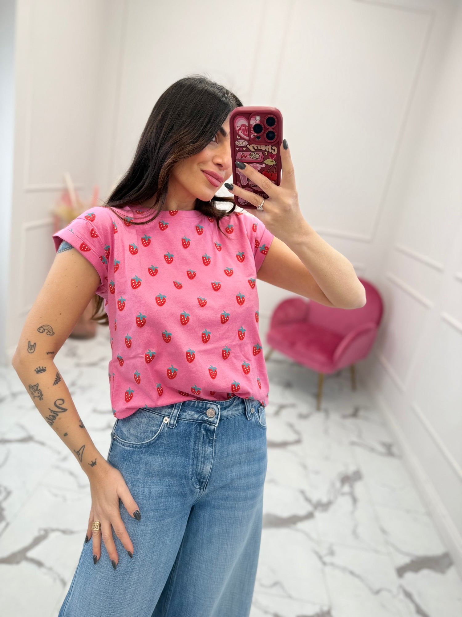 T-shirt “Strawberries” COMPANIA FANTASTICA