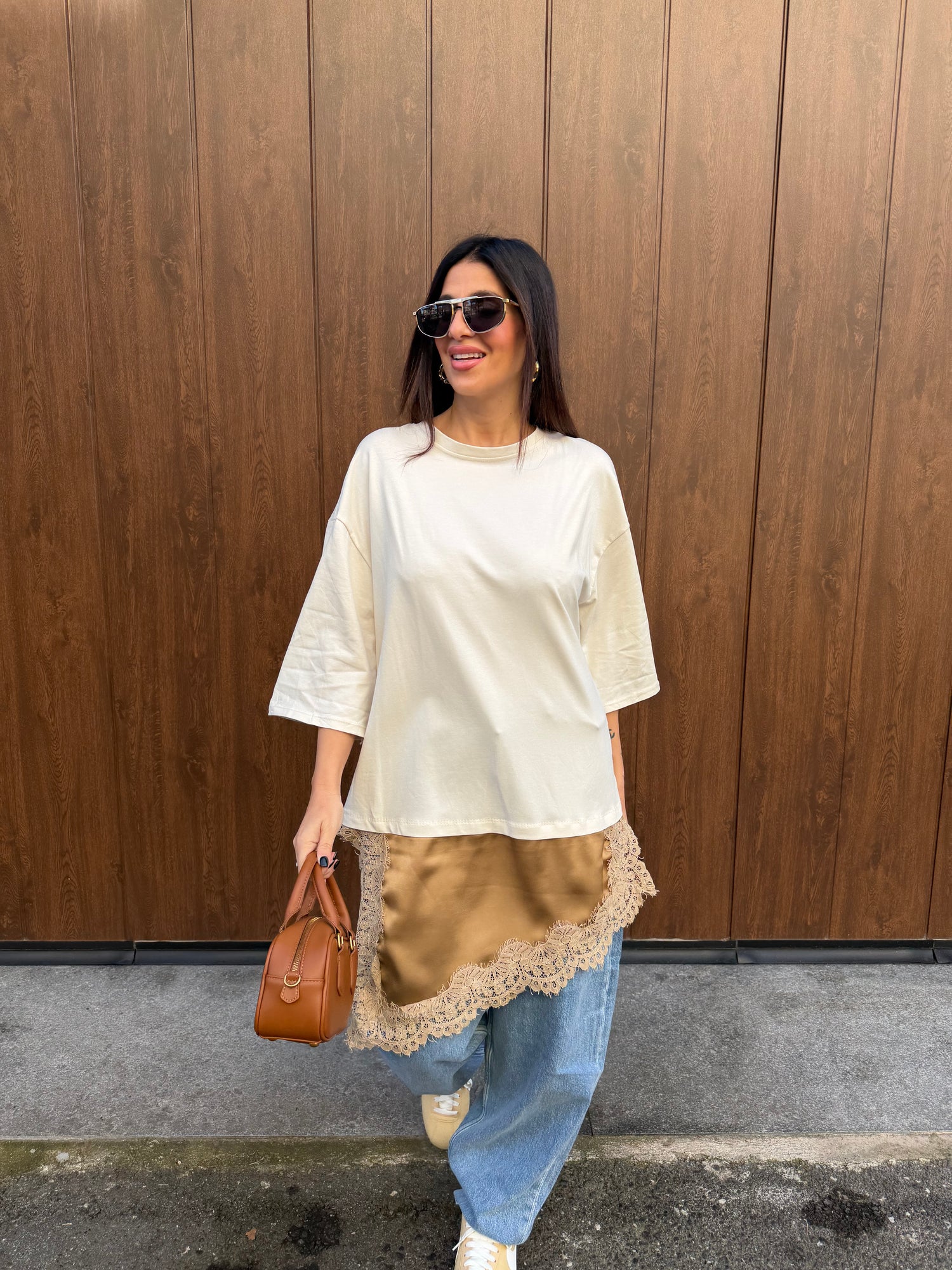 T-shirt combinata “Nathalie” LIP