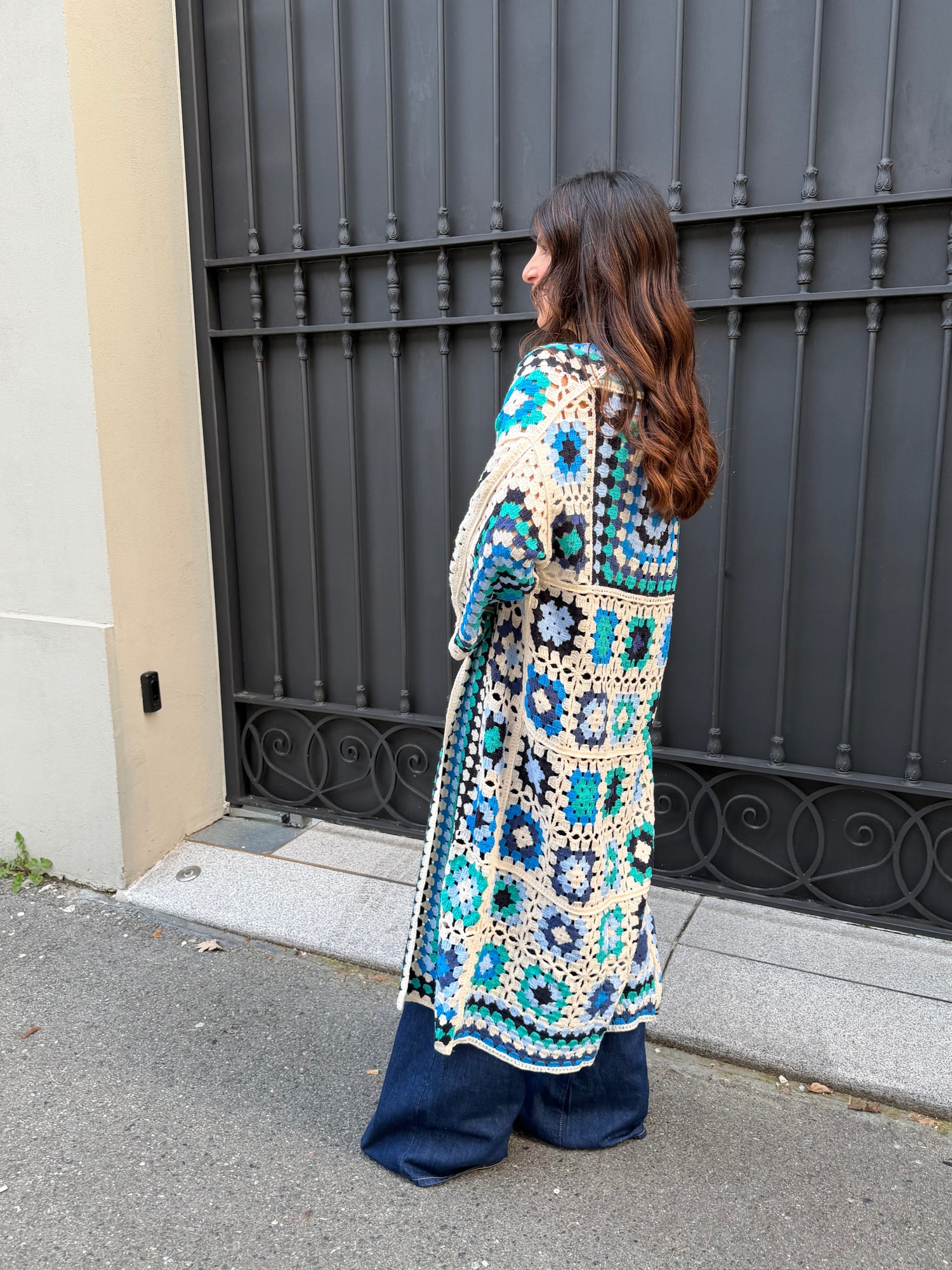 Cardigan lungo “Crochet” LIP