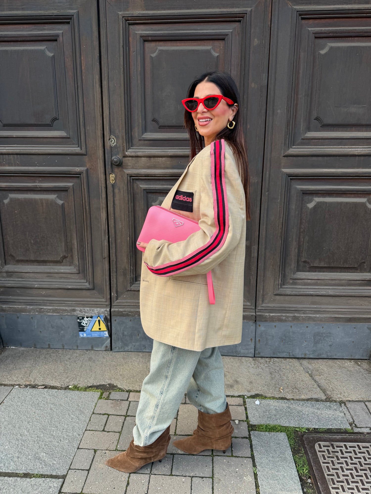 Blazer “Adilover 2” Custom by Limited in pink