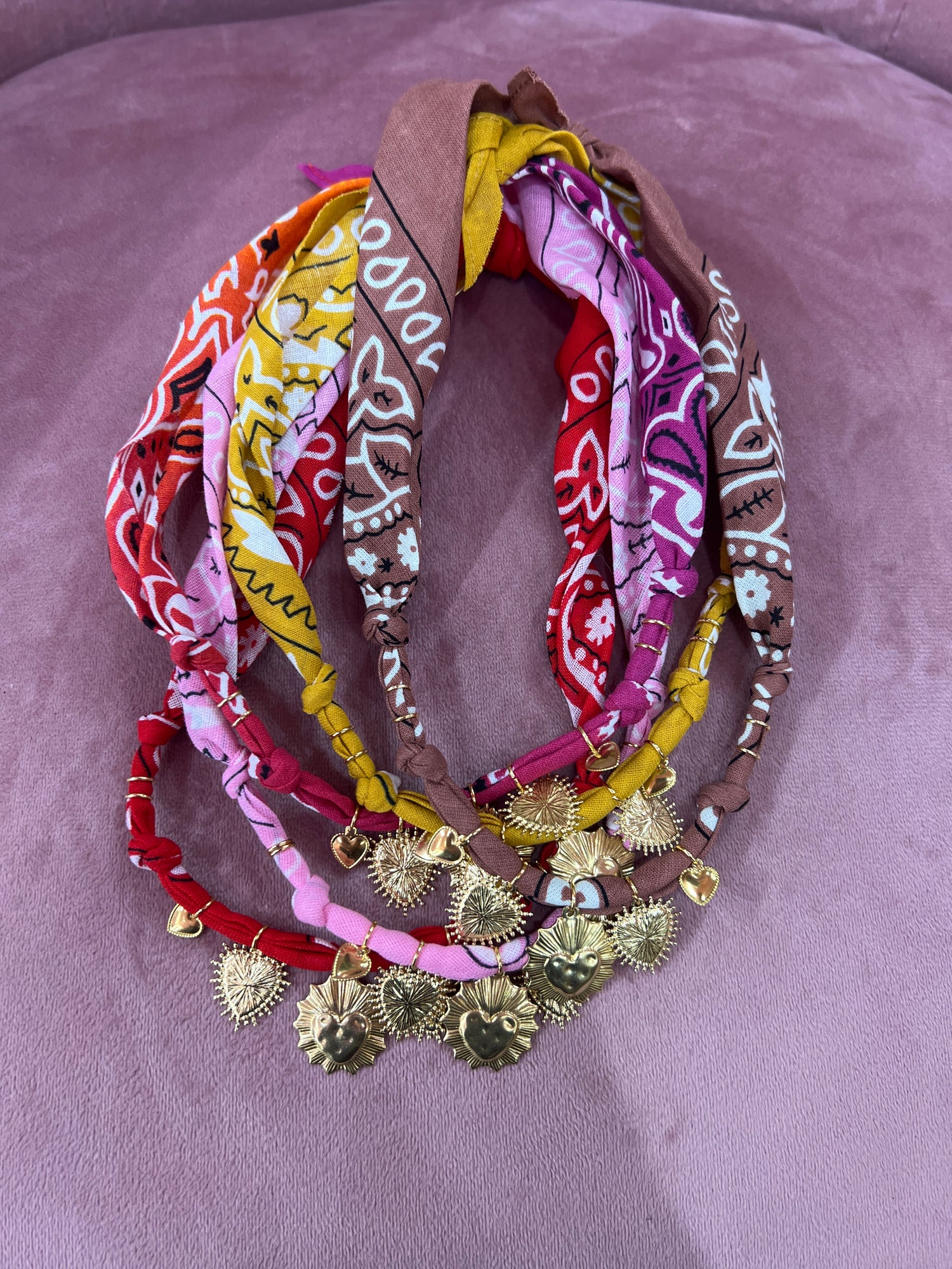 Collana bandana “Heart” BADHNATI JEWELRY