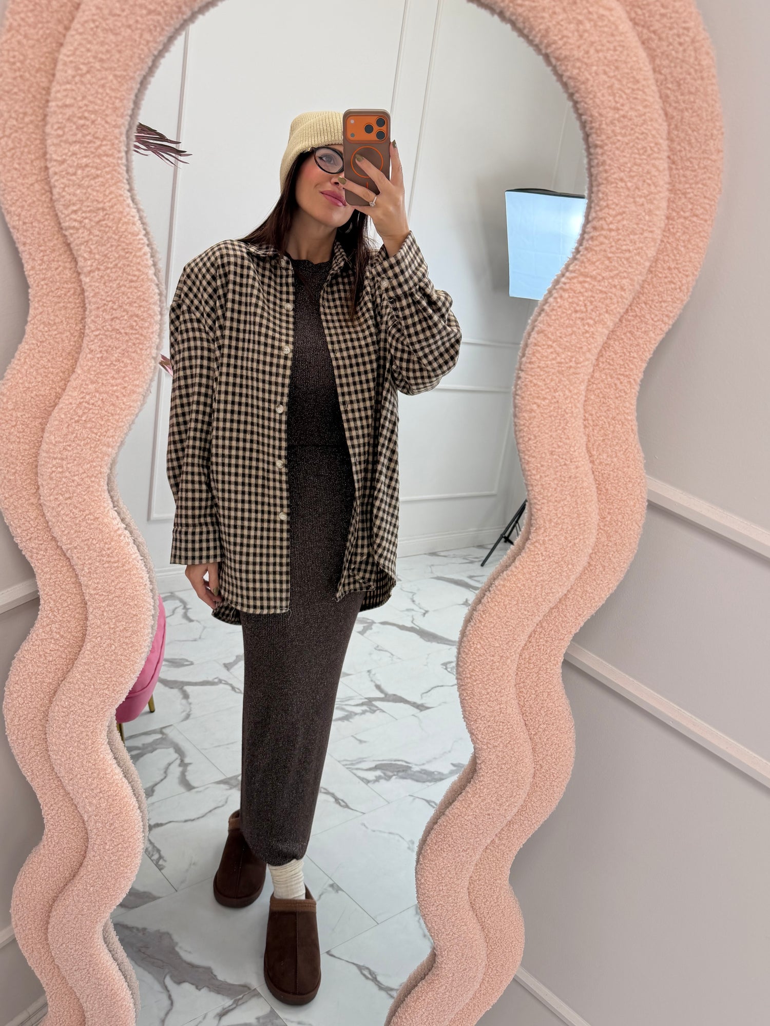 Camicia quadretti JUST WEST