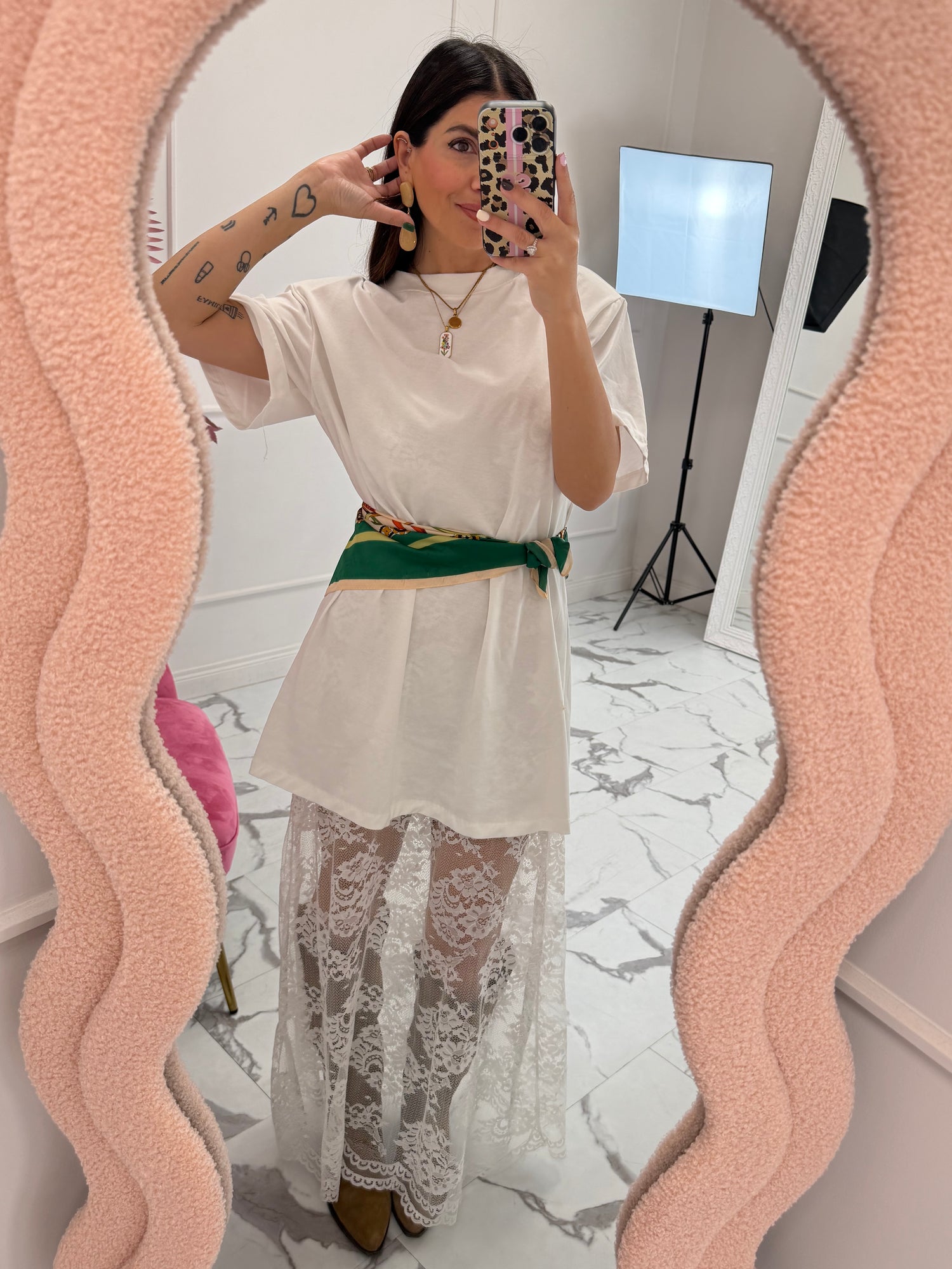 Abito con pizzo “Ginevra” HAVE ONE