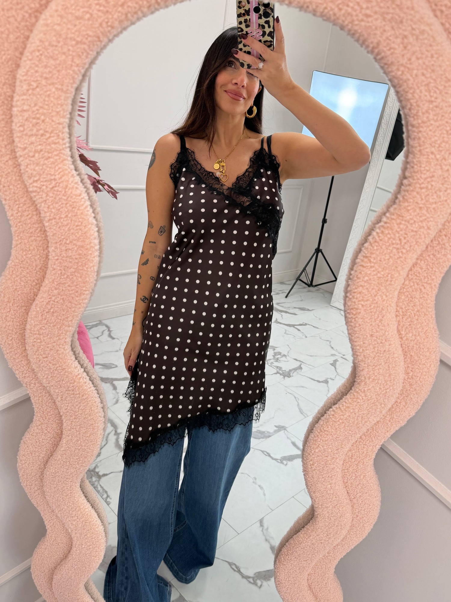 Abito sottoveste pois LIP