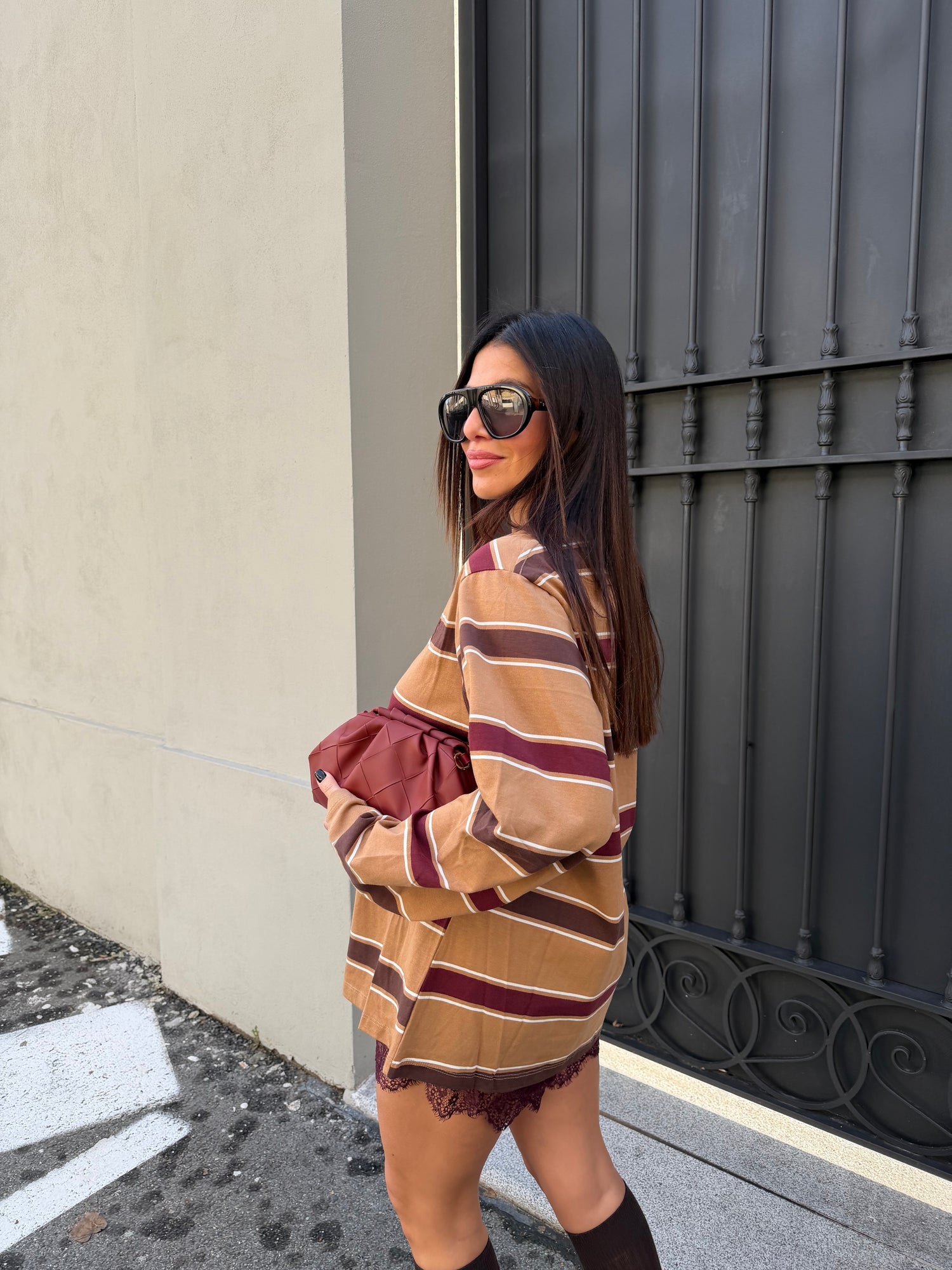 T-shirt manica lunga “Paris”  MONIQUE