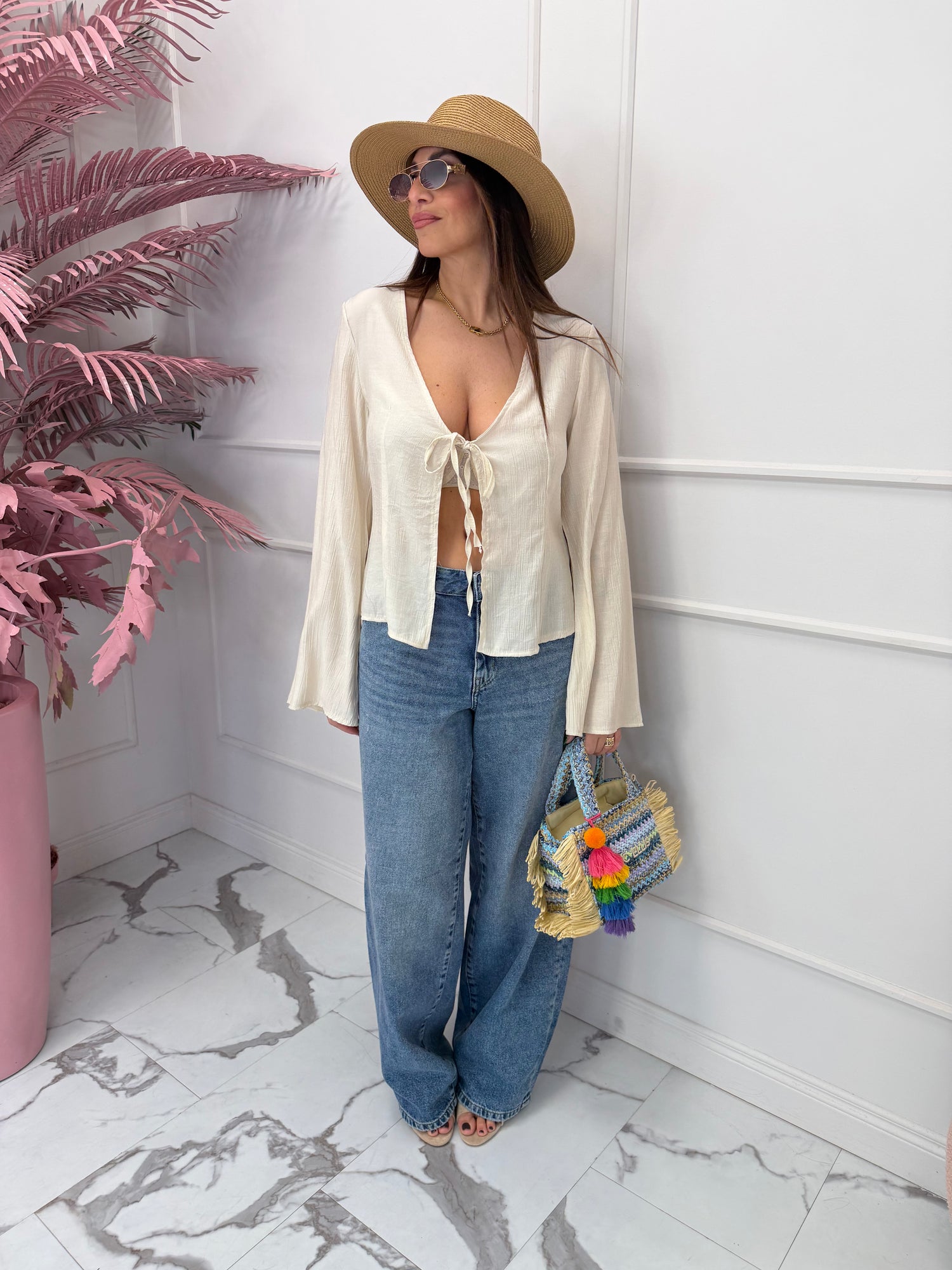 Blusa fiocco “Jaqueline” LIP