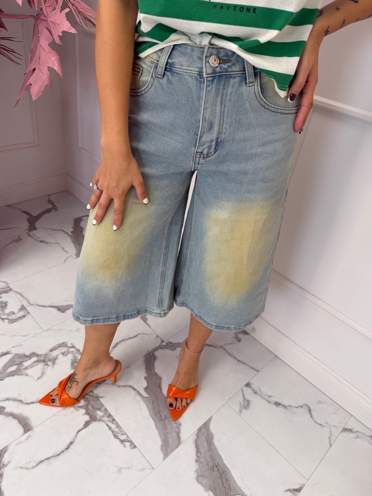 Bermuda Denim “Washed” MONIQUE