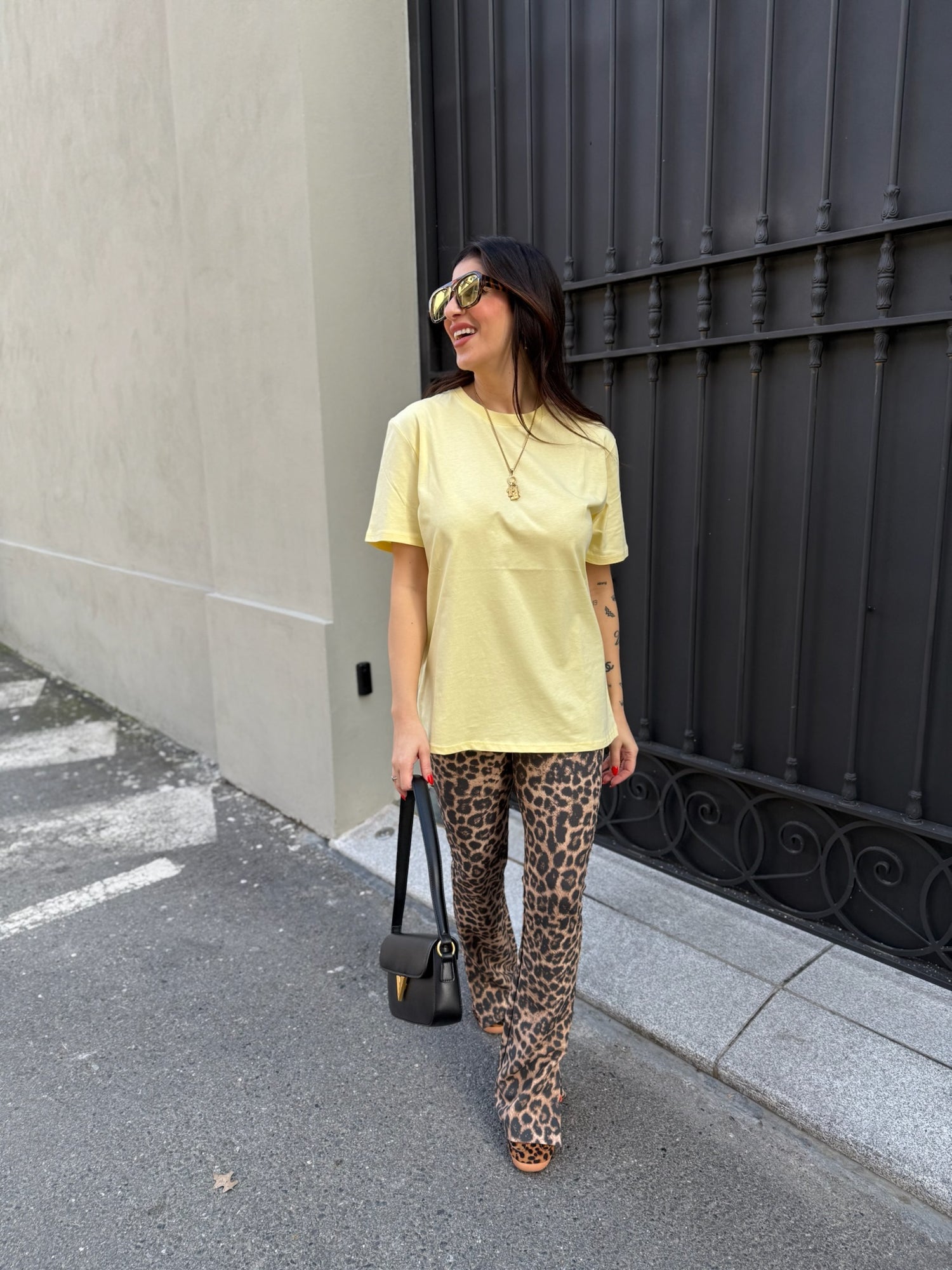 T-shirt over LUMINA