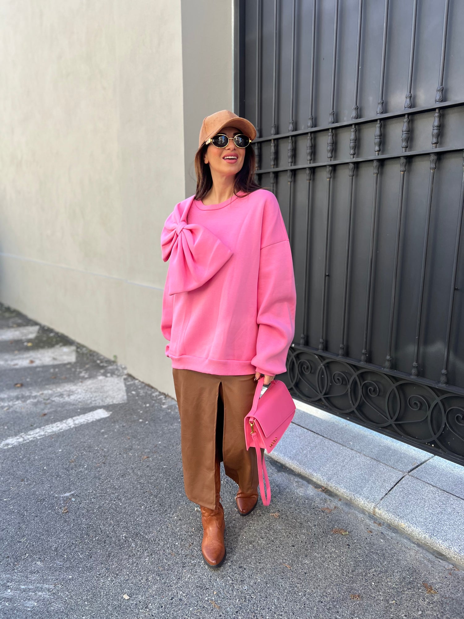 Gonna longuette ecopelle LIP