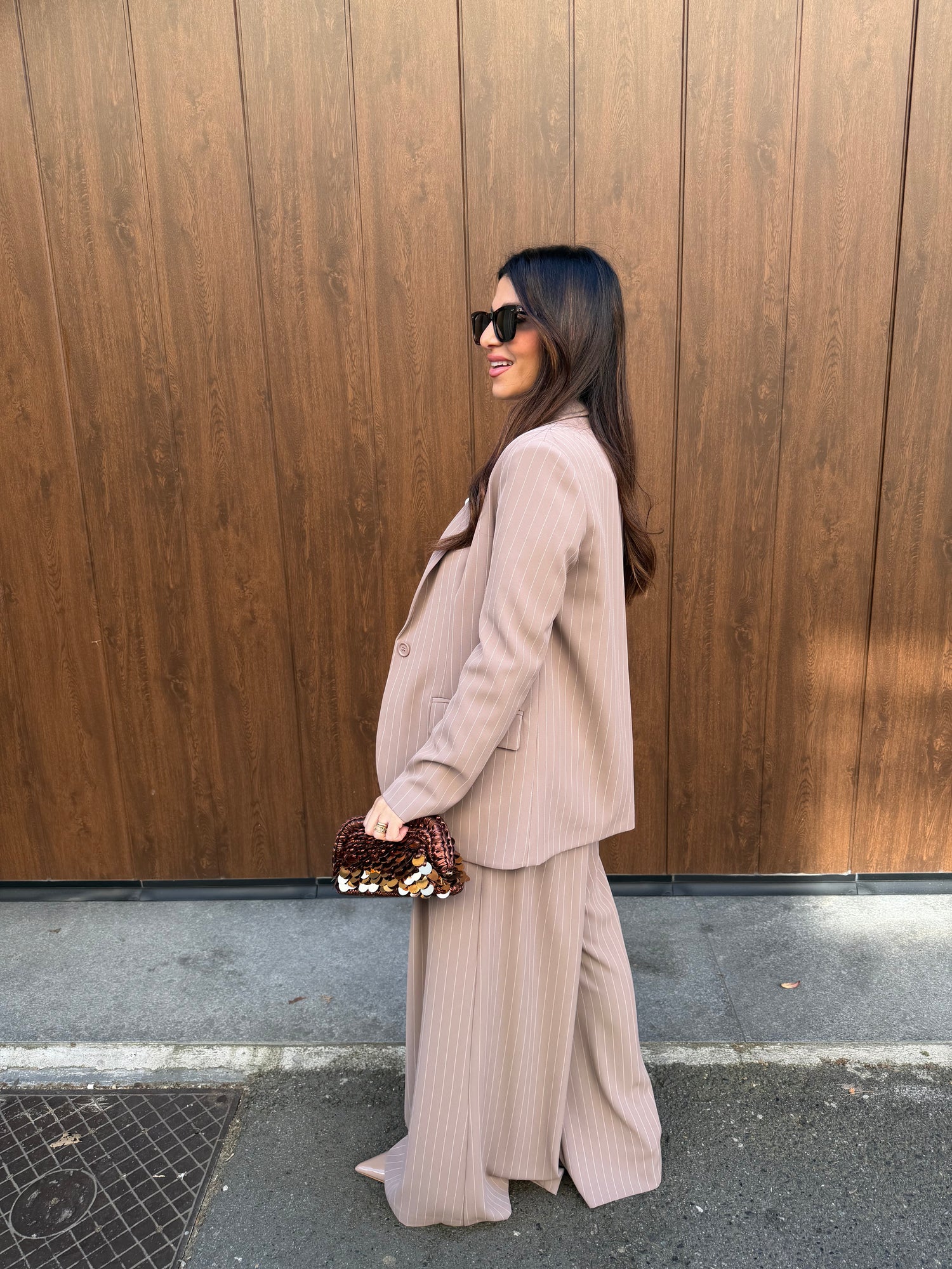 Blazer tailleur “Margot” gessato IMPERIAL
