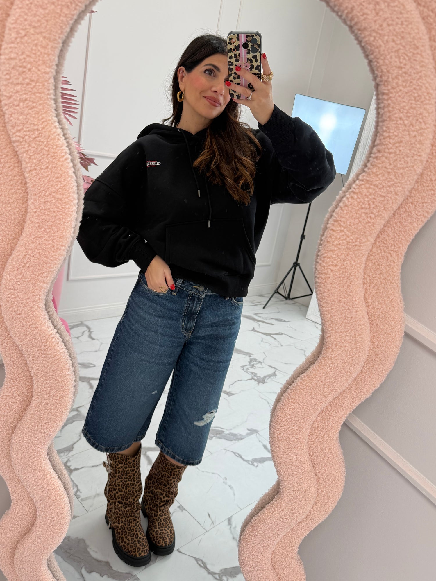 Felpa con cappuccio GUESS