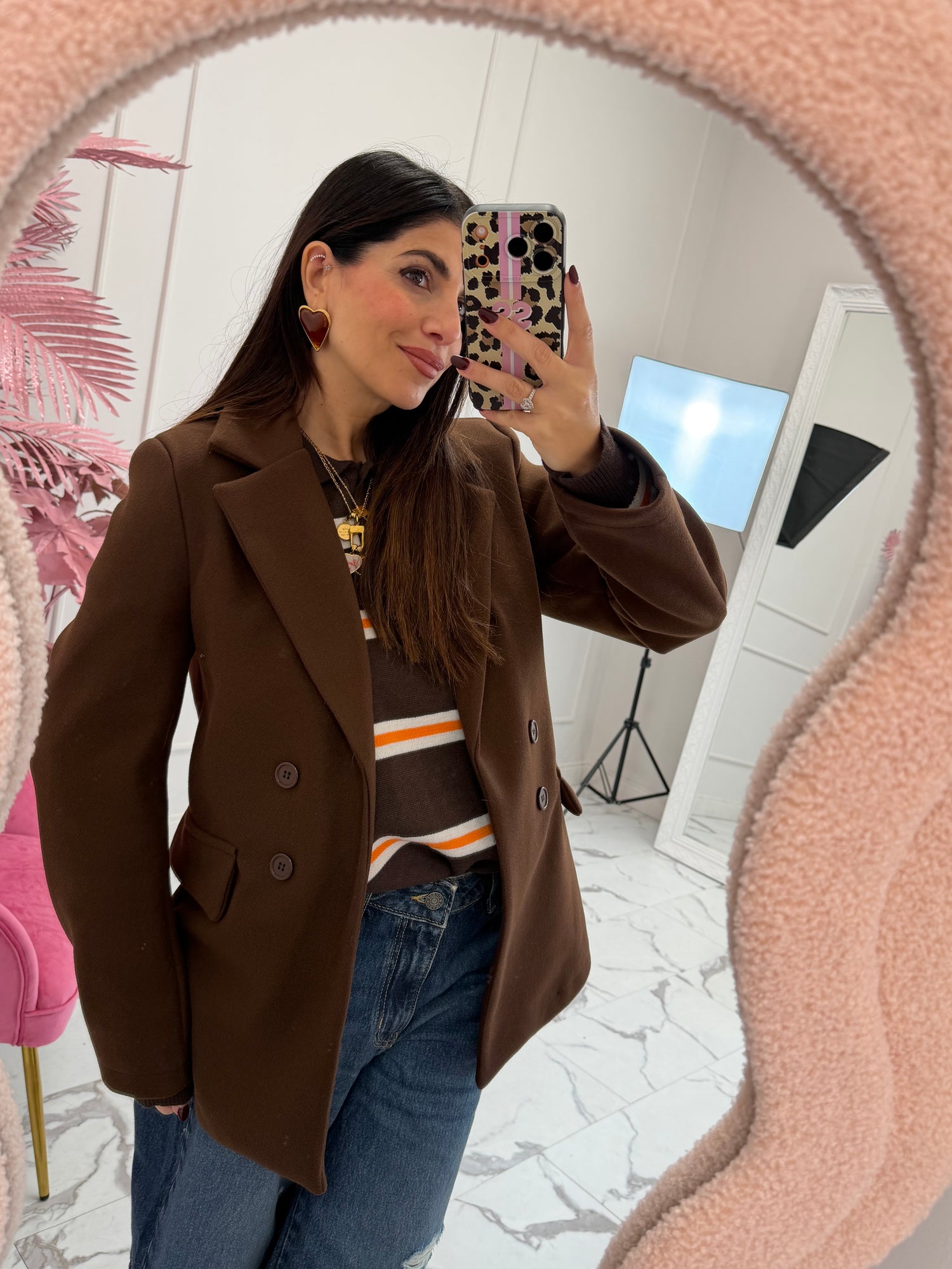 Blazer coat over LIP