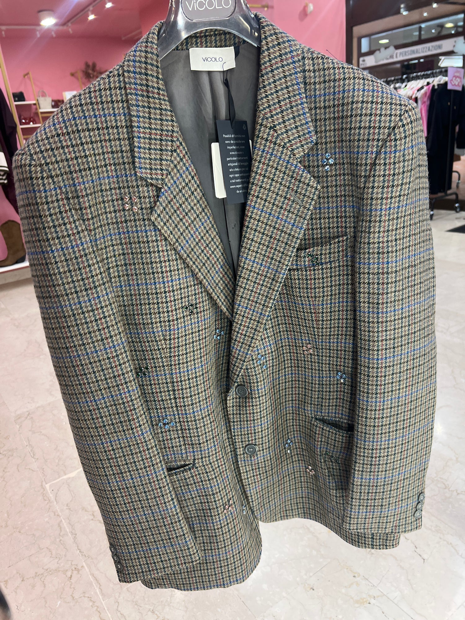 Blazer vintage “Flower” VICOLO