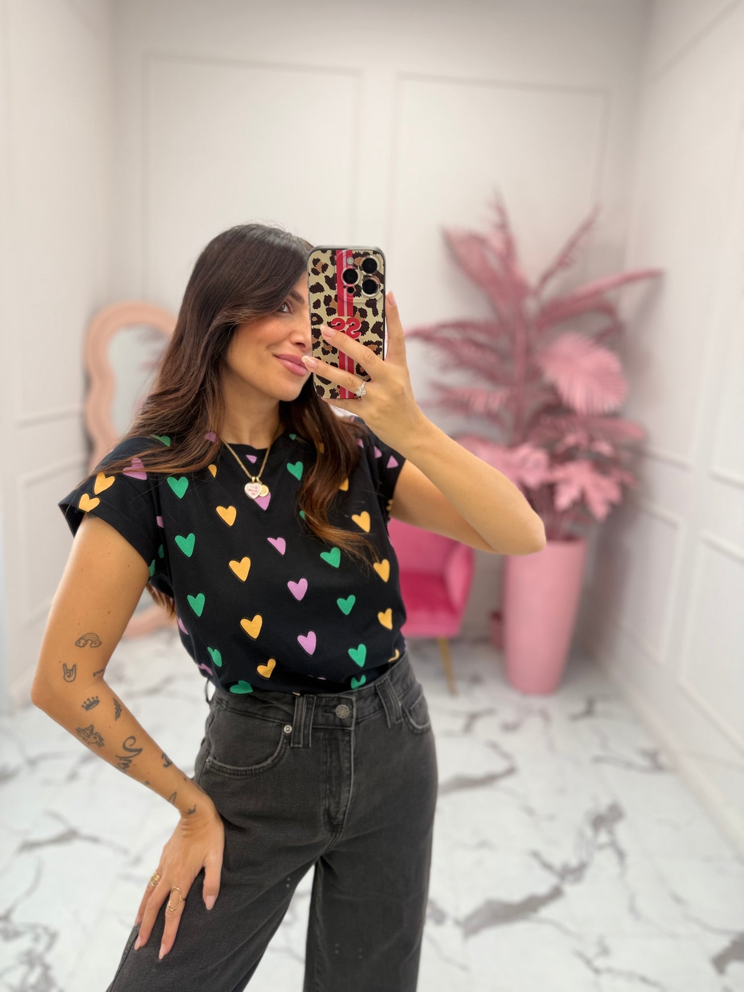 T-shirt “Multicolor heart” COMPANIA FANTASTICA