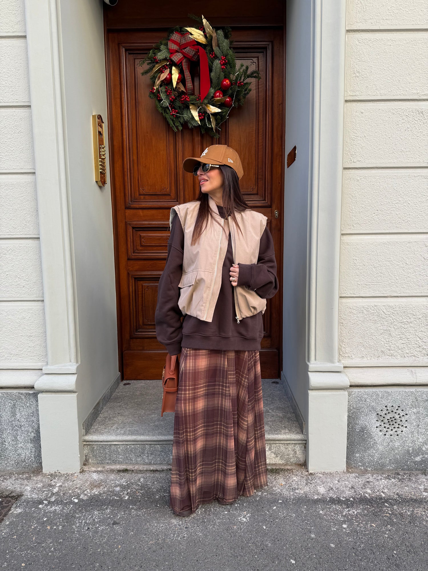 Gonna lunga “Tartan” LUMINA