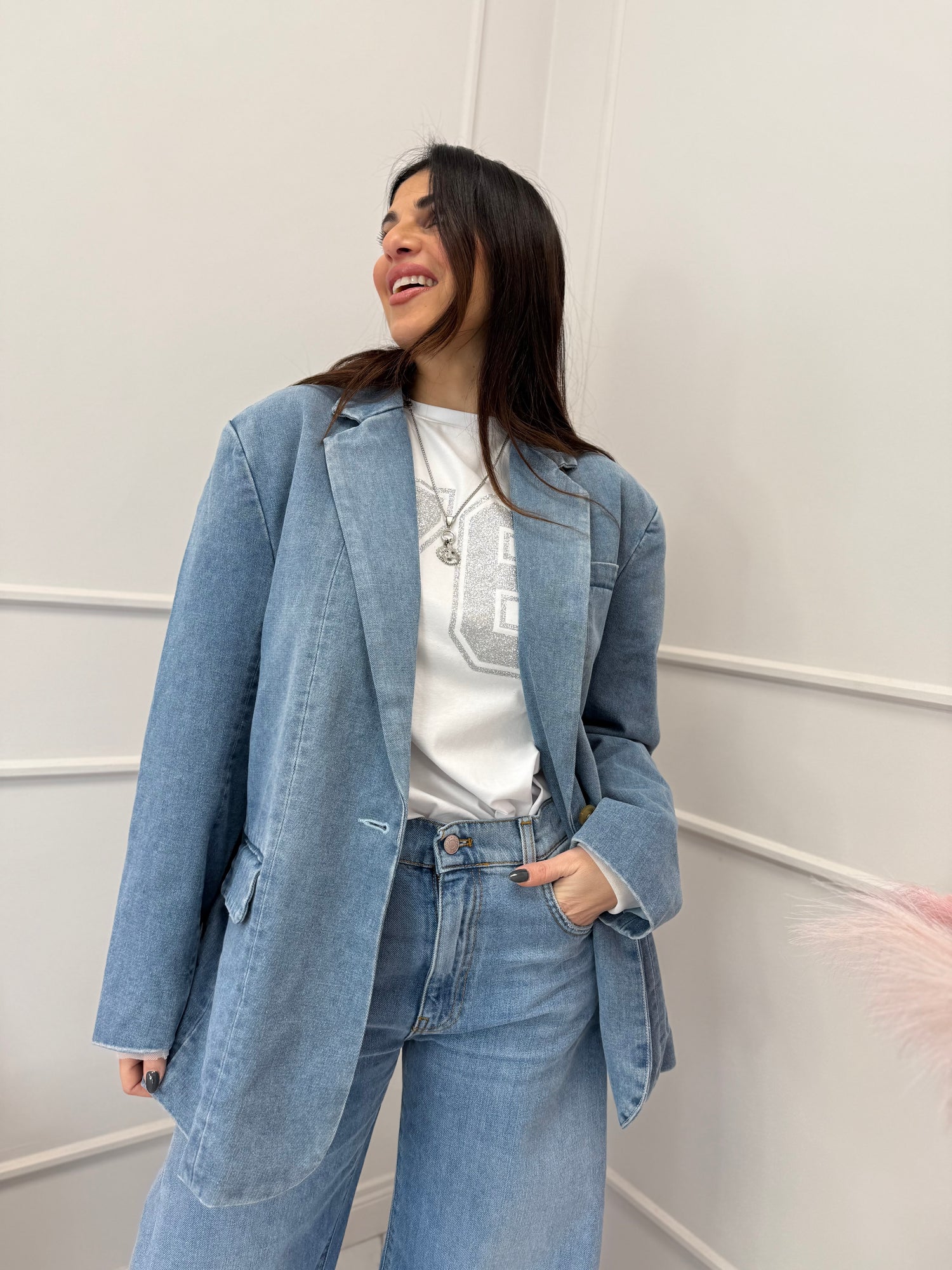 Blazer denim “Cory” ONLY