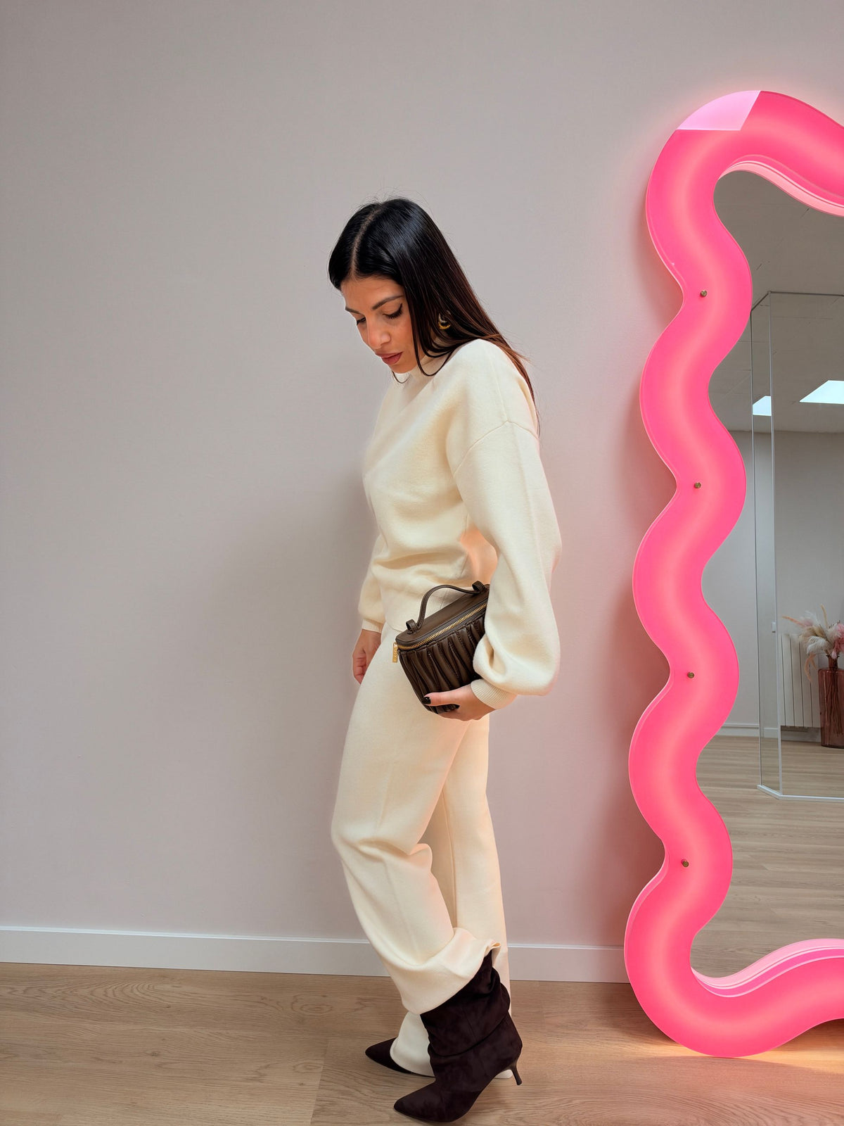 Pantalone in maglia Enya ONLY