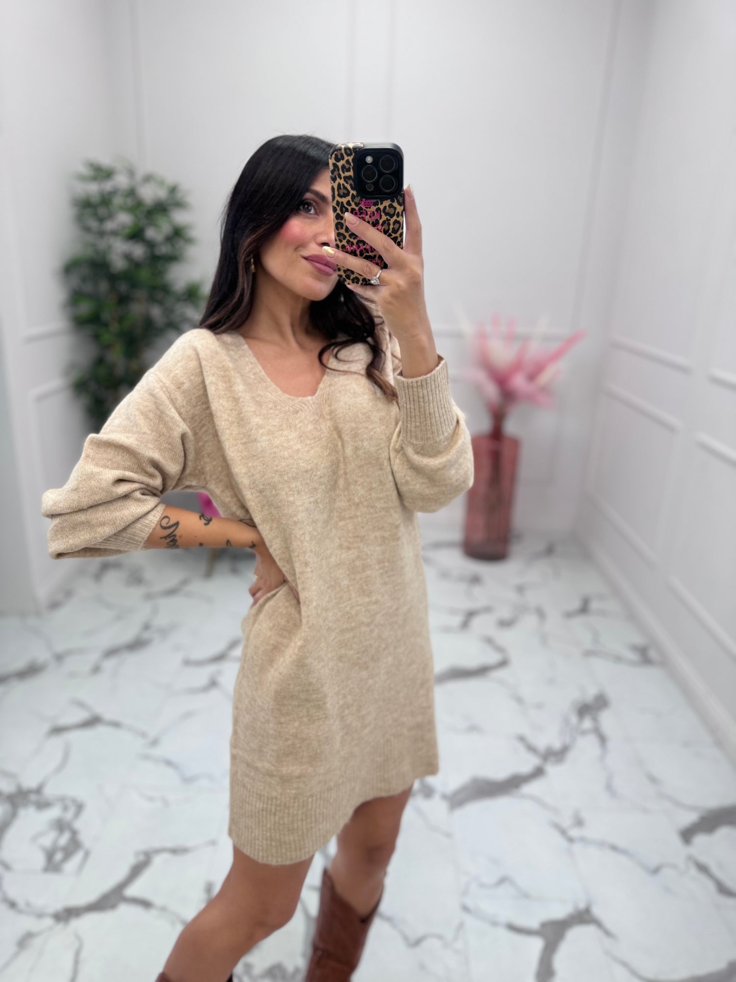 Abito in maglia “EFFIE” JJXX