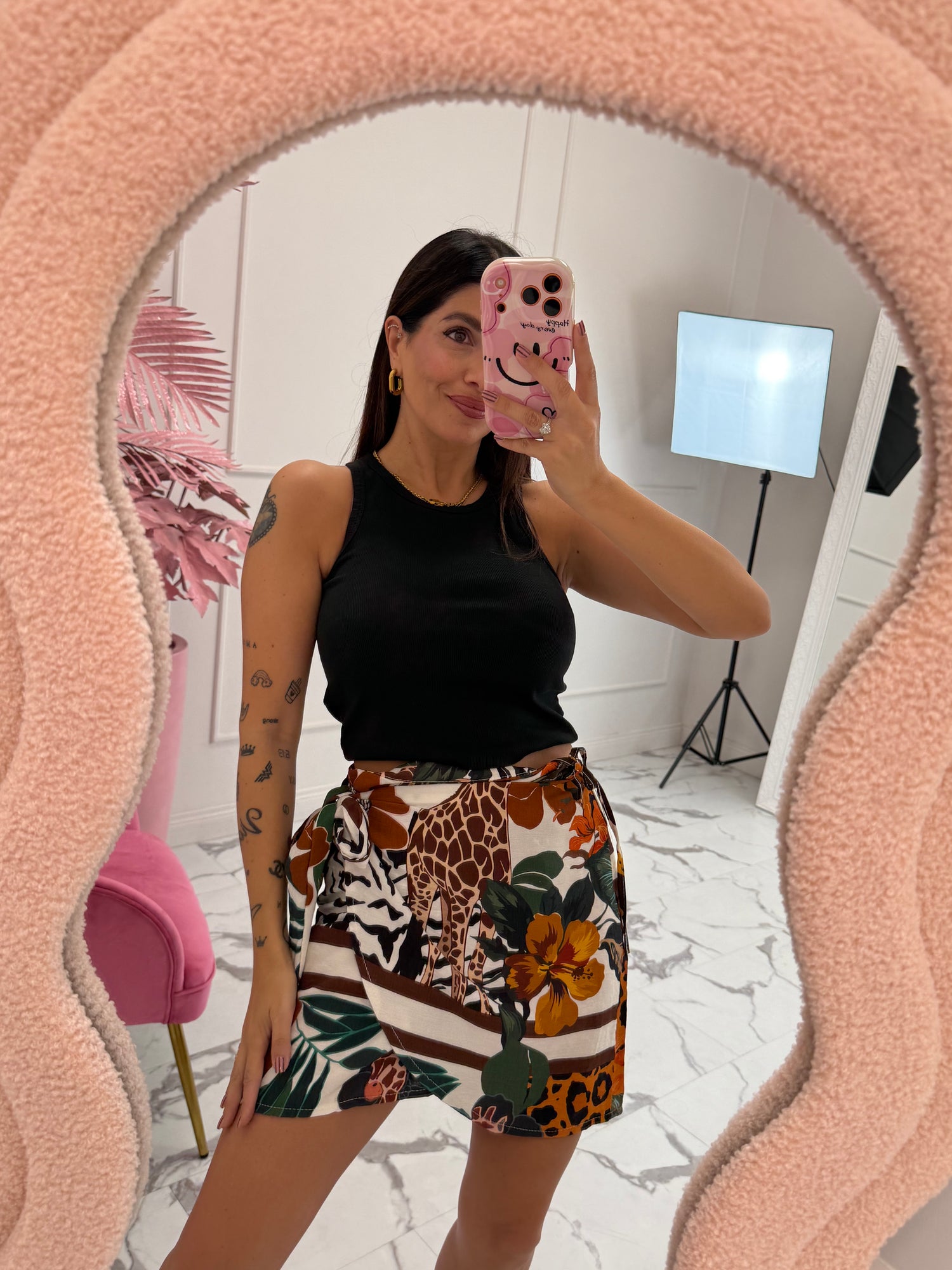 Set Gonna pareo + Top “Safari” LIP
