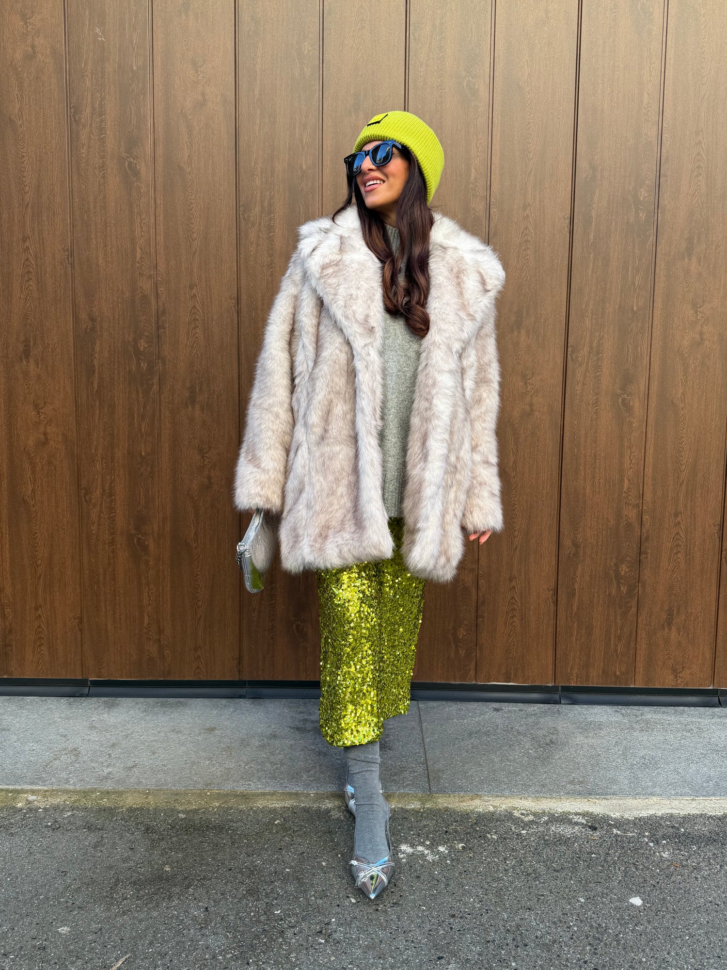 Eco pelliccia “Long Dawn” ONLY