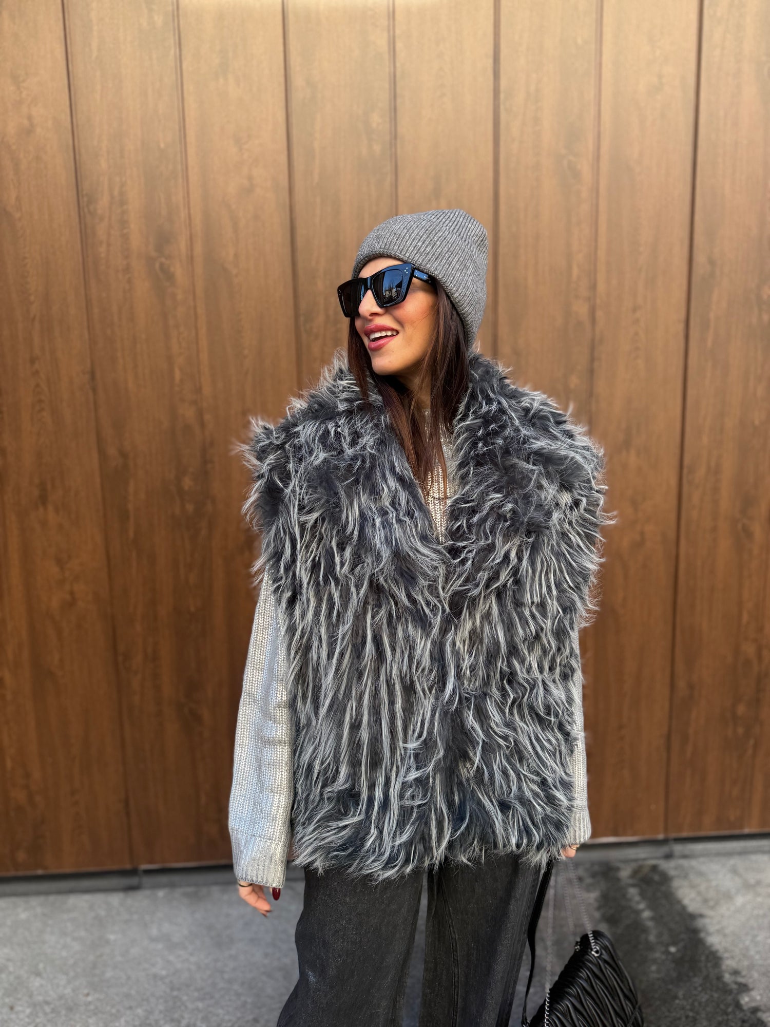 Gilet pelliccia LUMINA