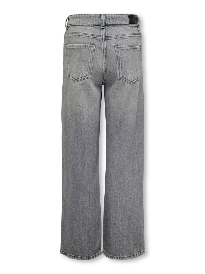 Jeans palazzo  “Cobain strass” ONLY