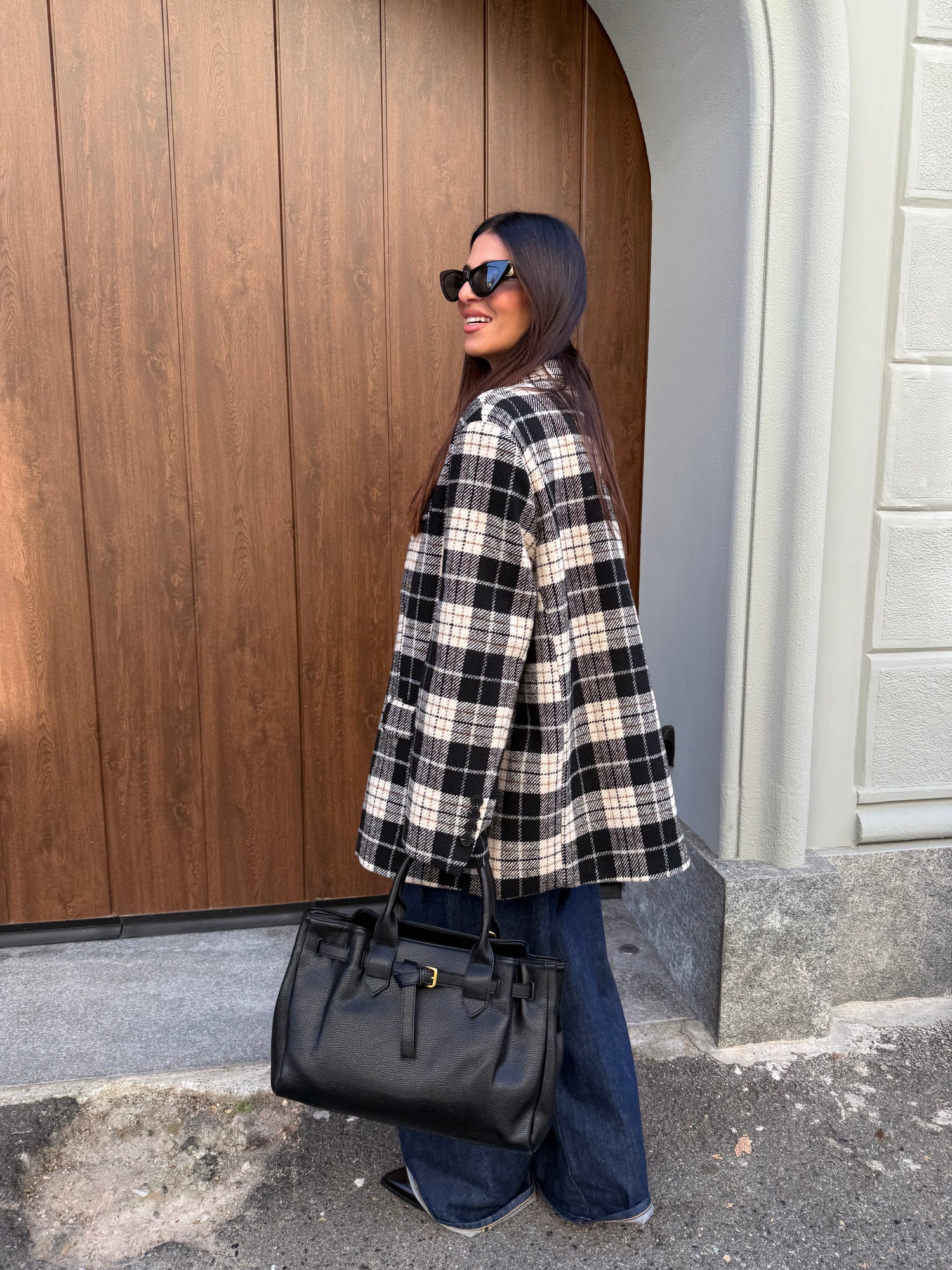 Blazer coat over “British” LUMINA