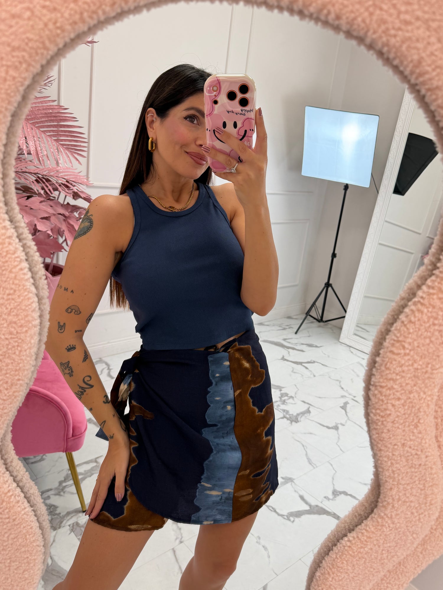 Set Gonna pareo + Top “Tie&Dye” LIP