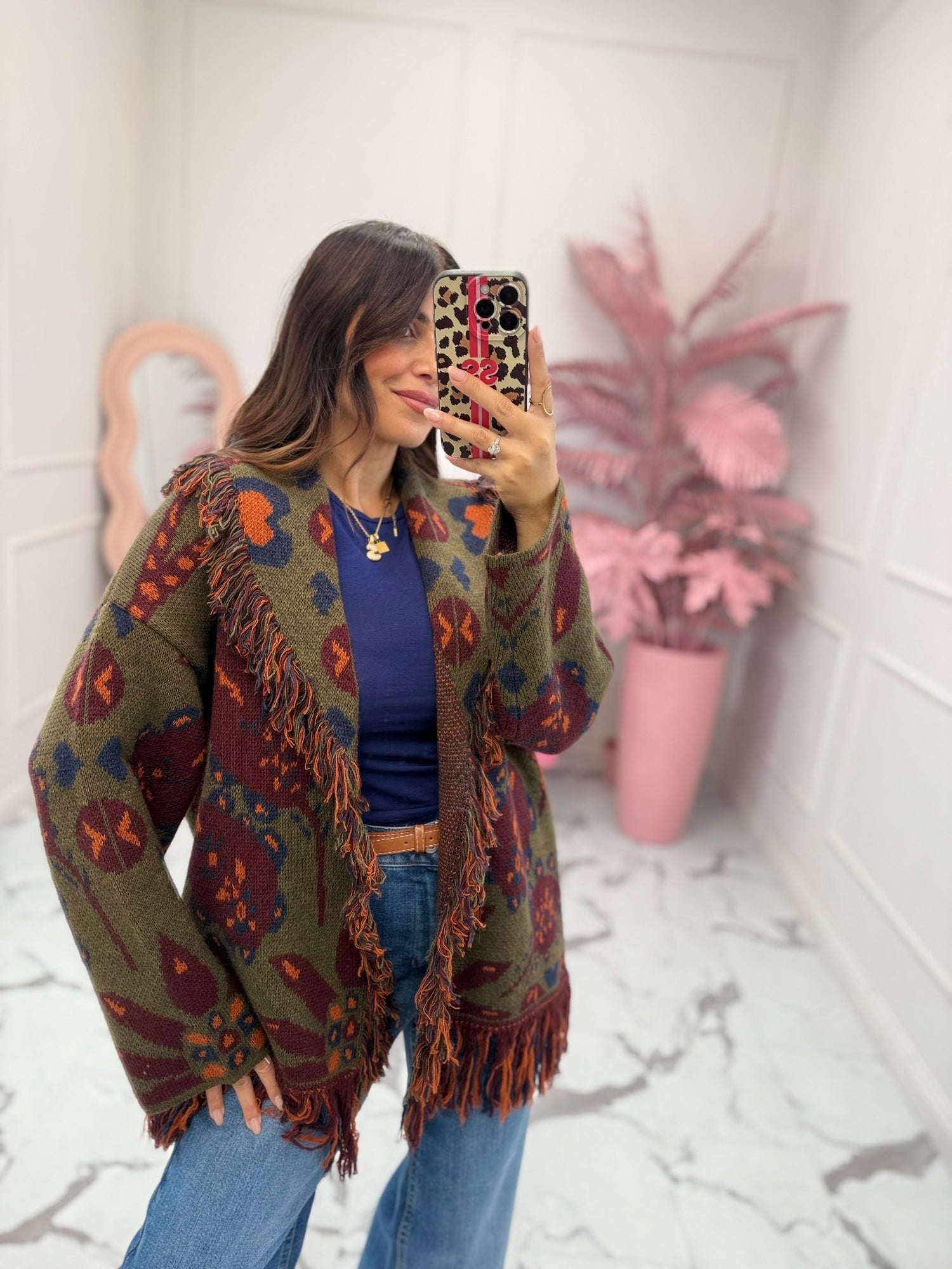 Cardigan corto “Etnico” HAVE ONE