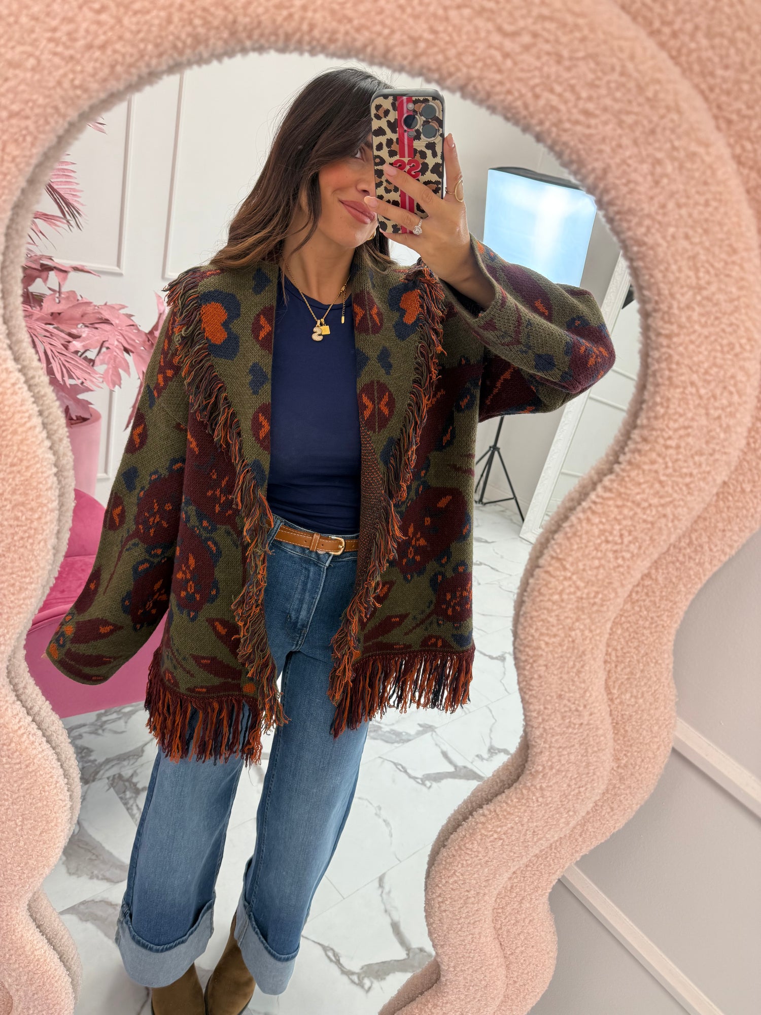 Cardigan corto “Etnico” HAVE ONE