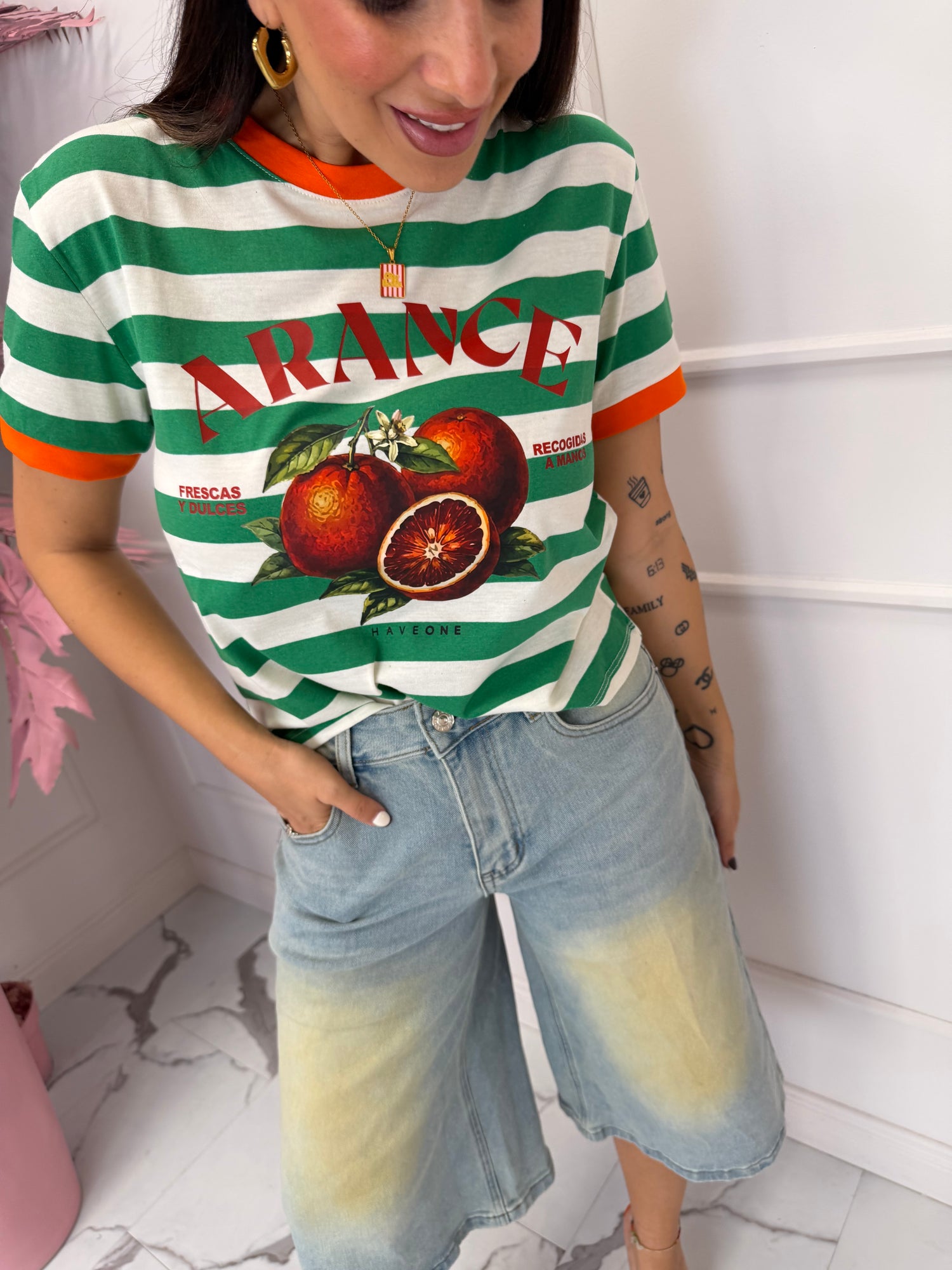 Bermuda Denim “Washed” MONIQUE