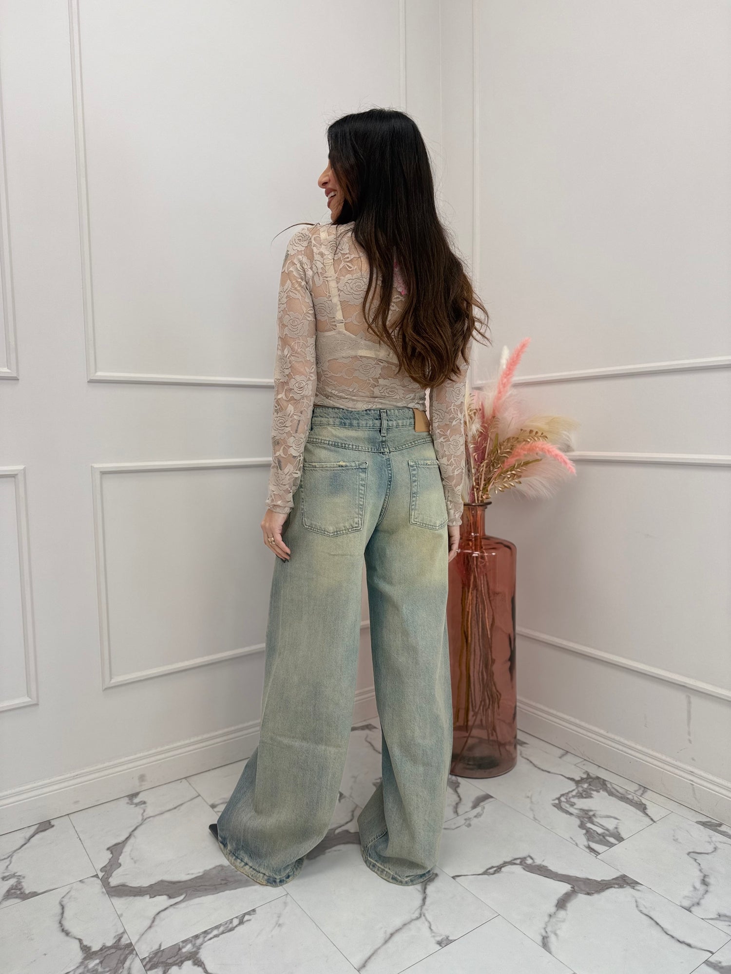 Jeans palazzo “Nathalie” VICOLO