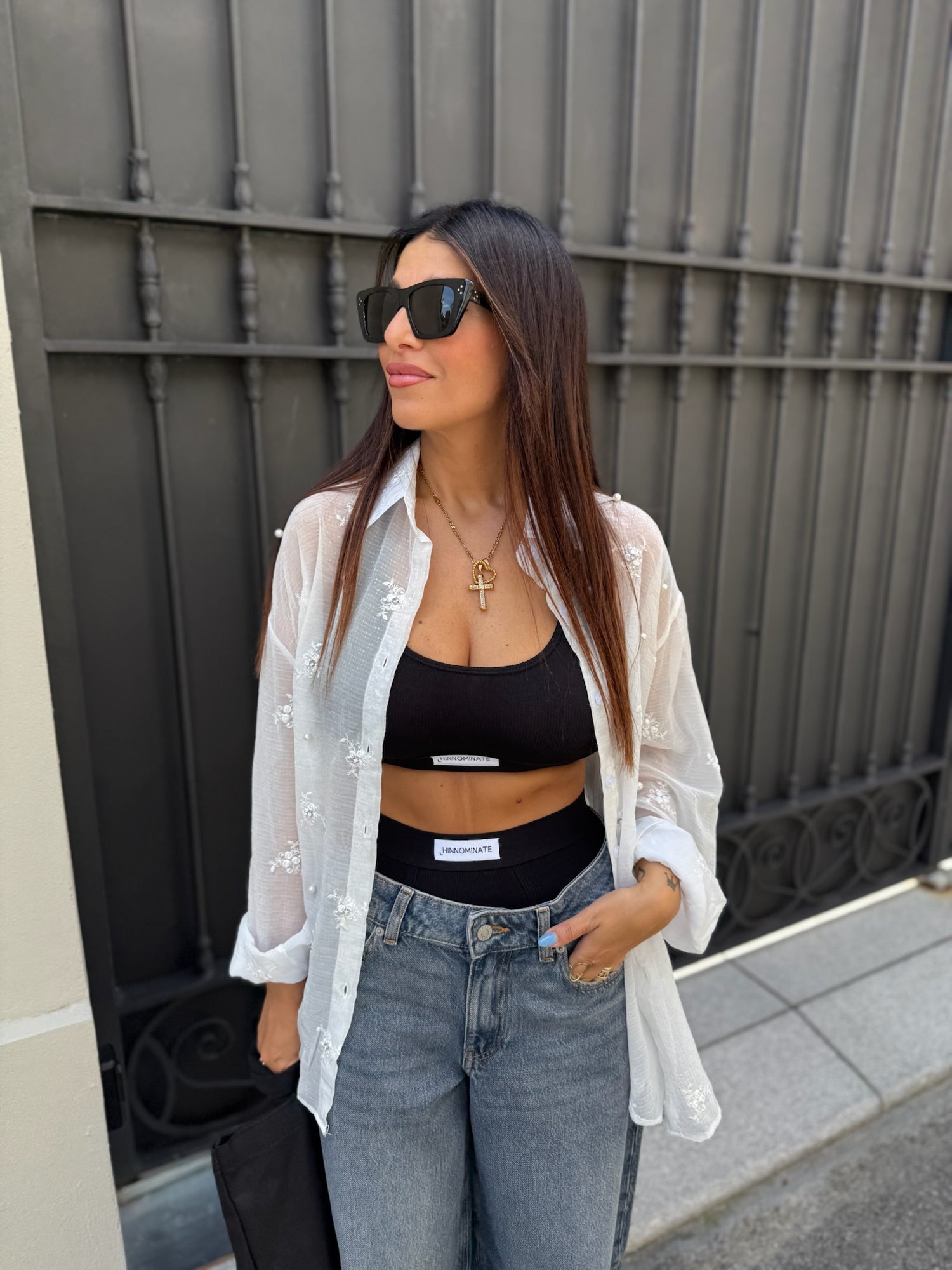 Top reggiseno a costine HINNOMINATE