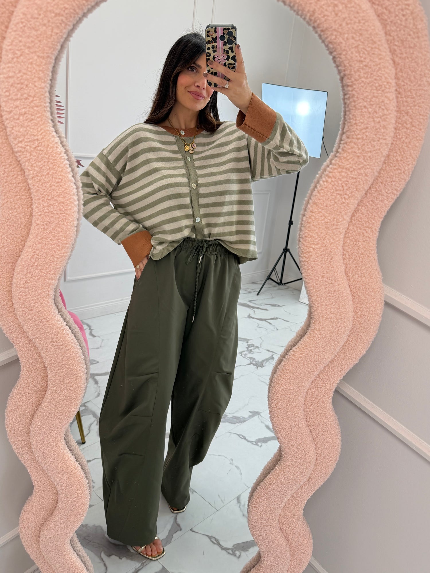 Pantalone balloon “Naomi” JUSTWEST