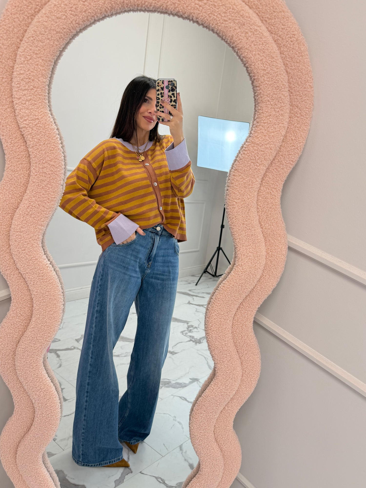 Cardigan righe “Audrey” LIP