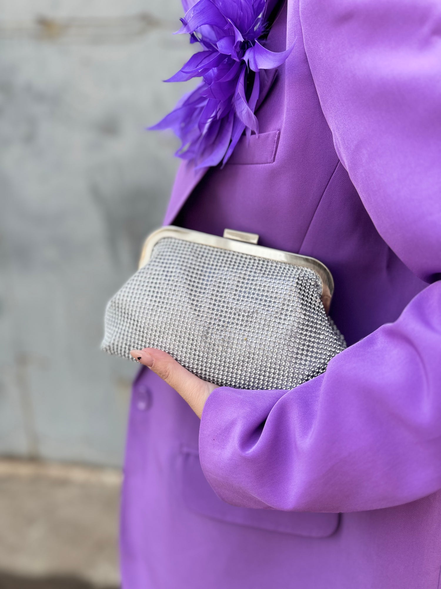 Pochette strass “Marcle” MARC ELLIS