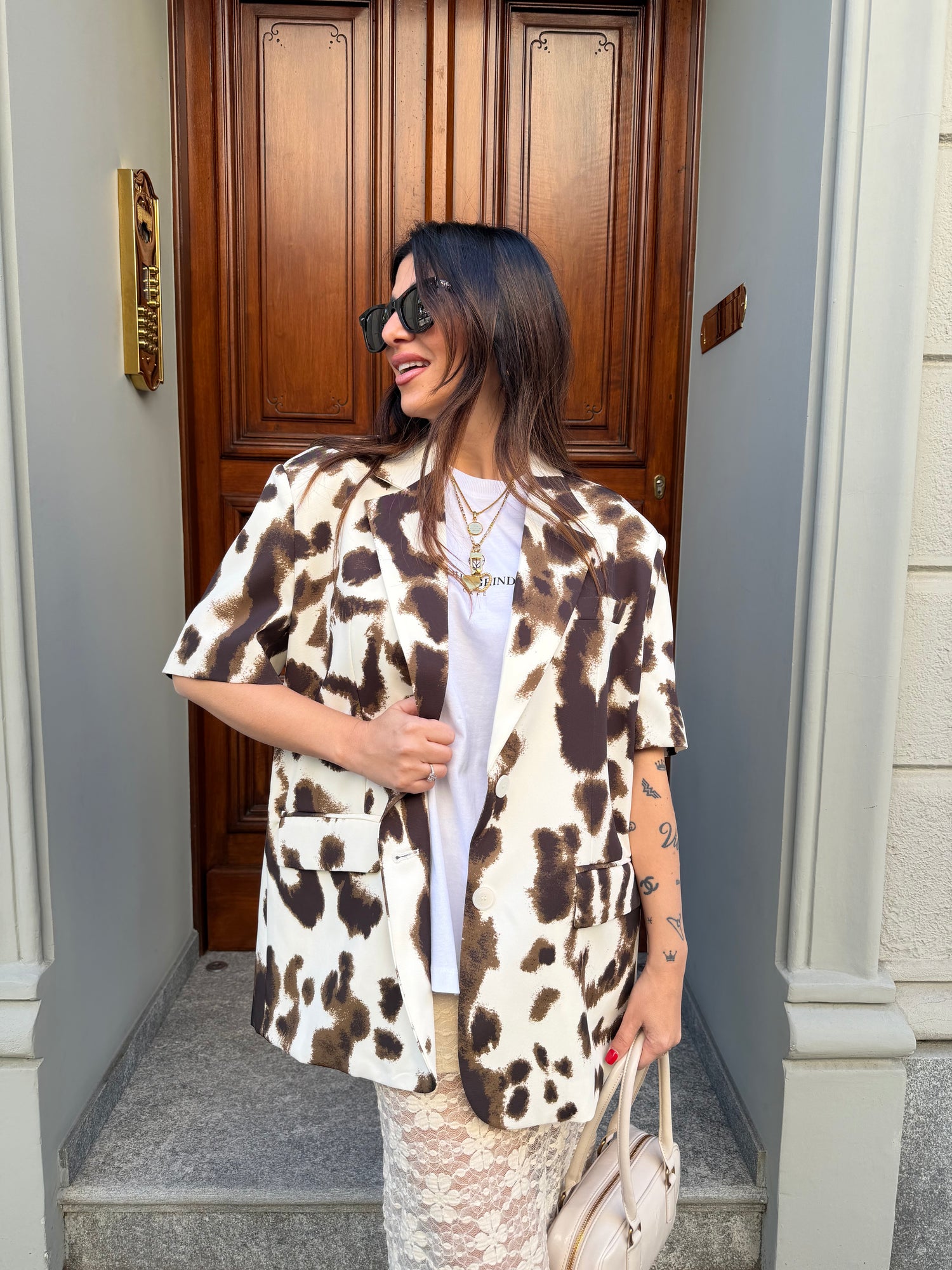 Blazer manica corta “Camilla” IMPERIAL