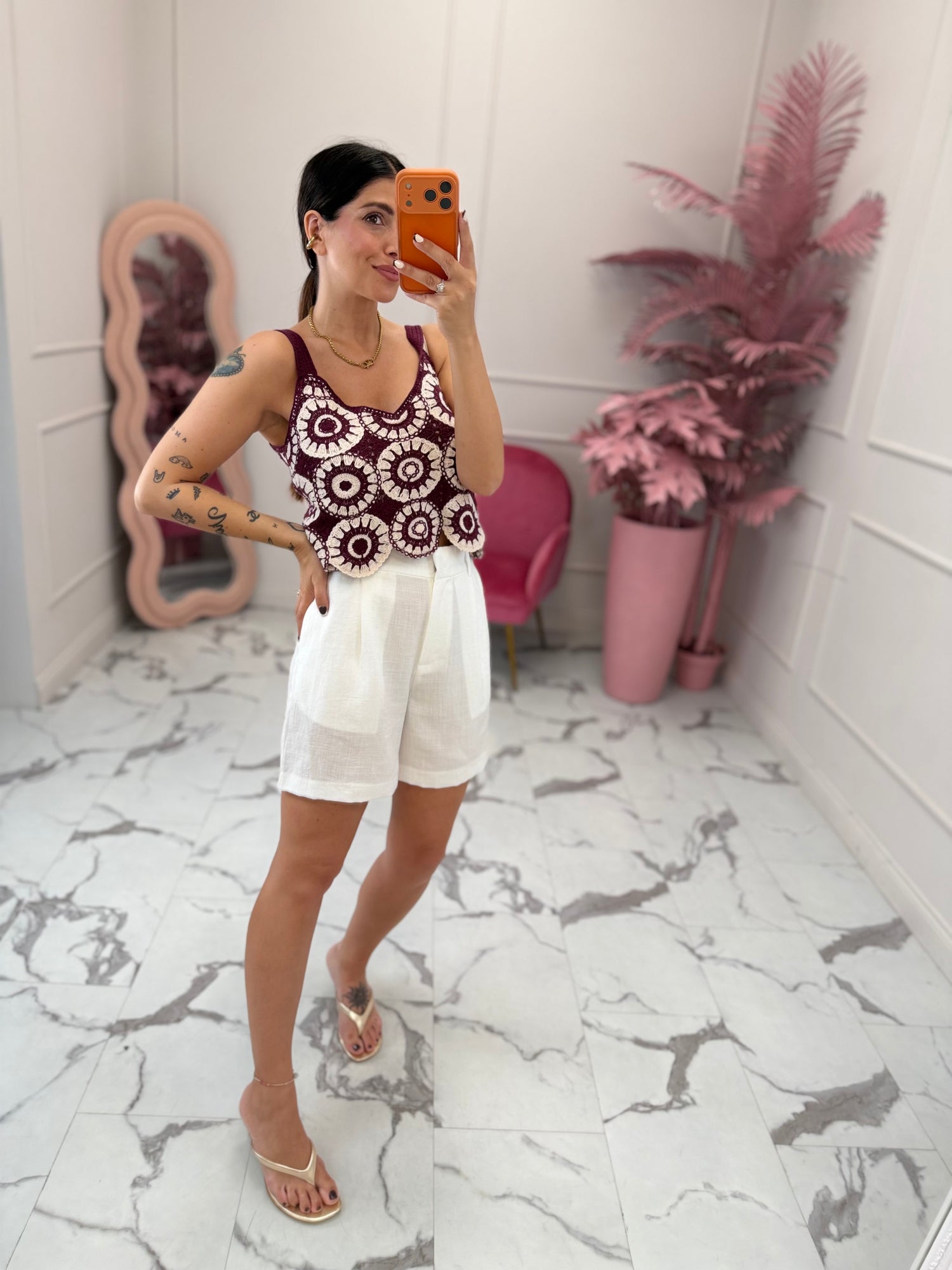 Top crochet “Yvonne” ONLY