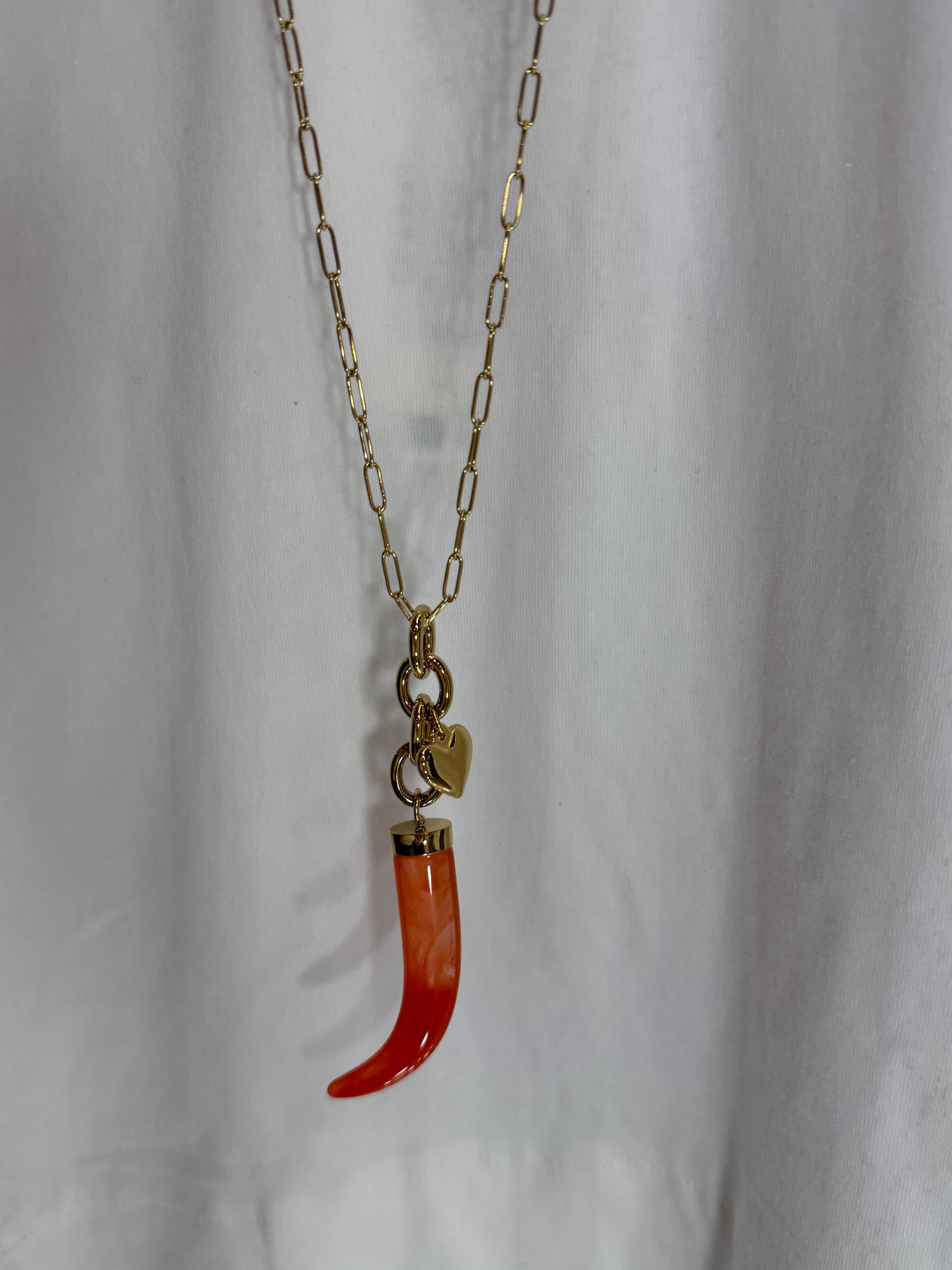 Collana lunga “Corno” LIP