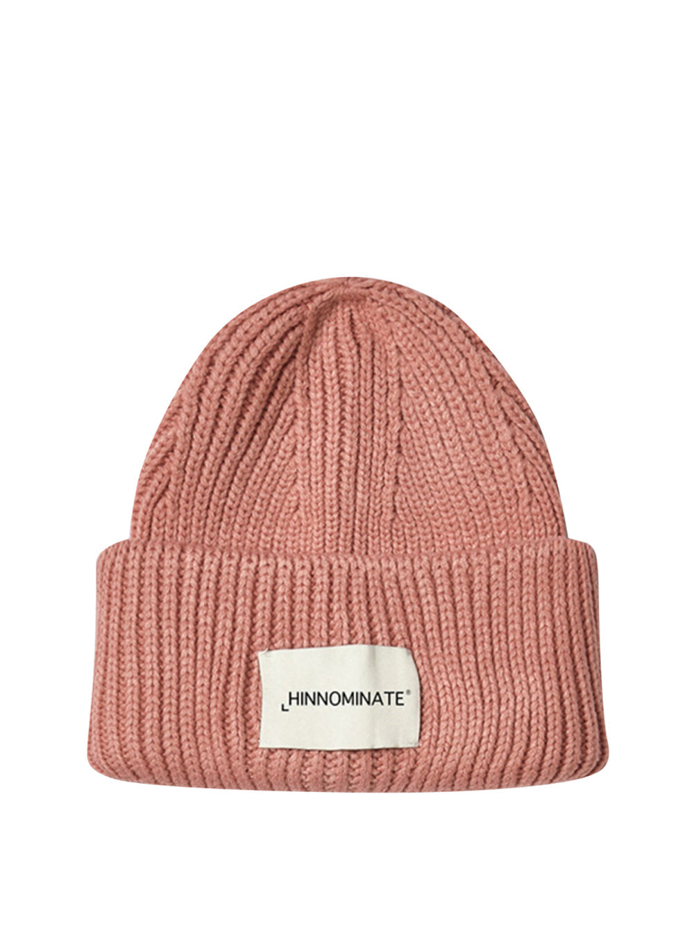 Cappello in maglia con logo HINNOMINATE