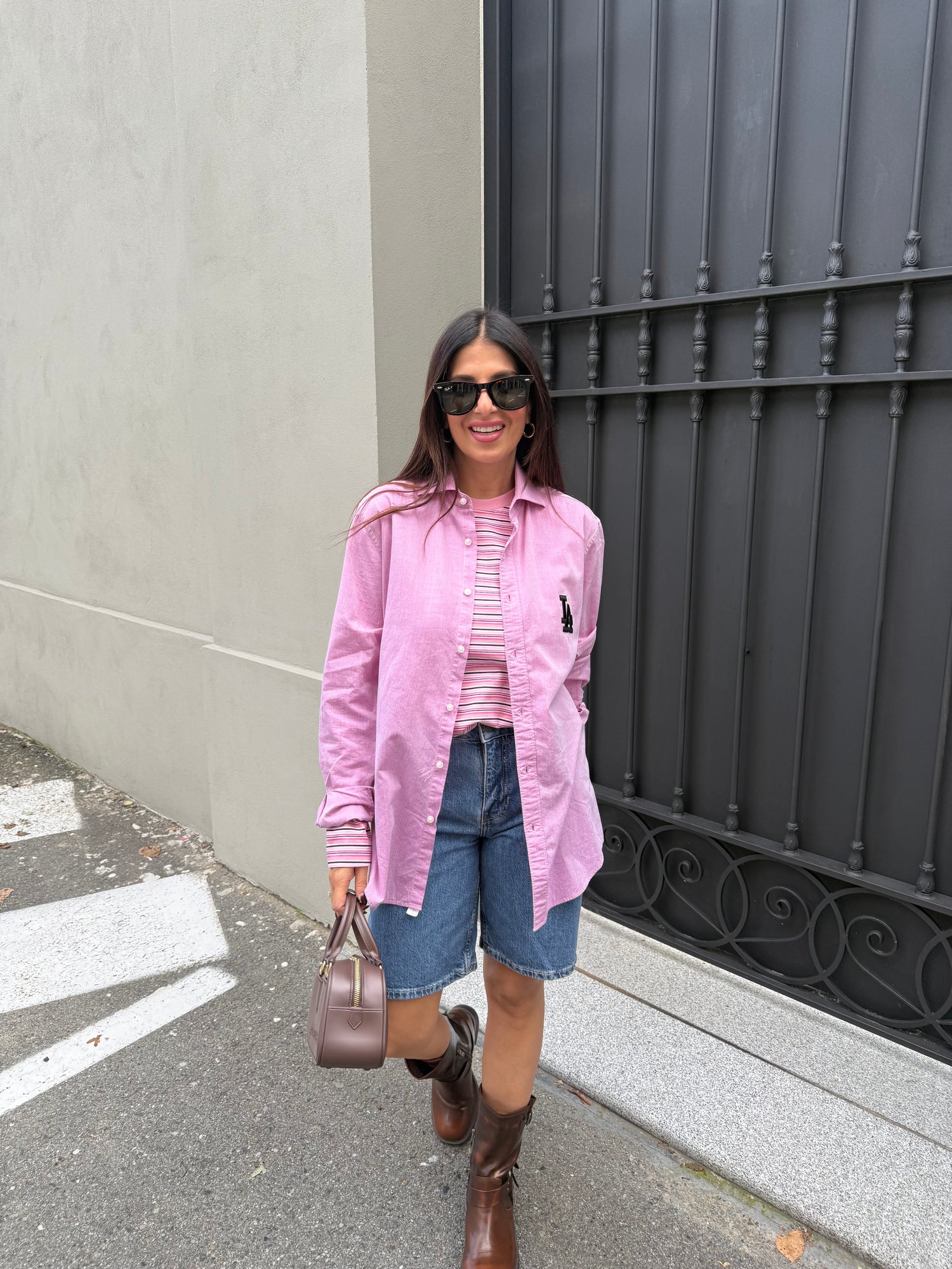 Camicia over “Pink LA” VICOLO