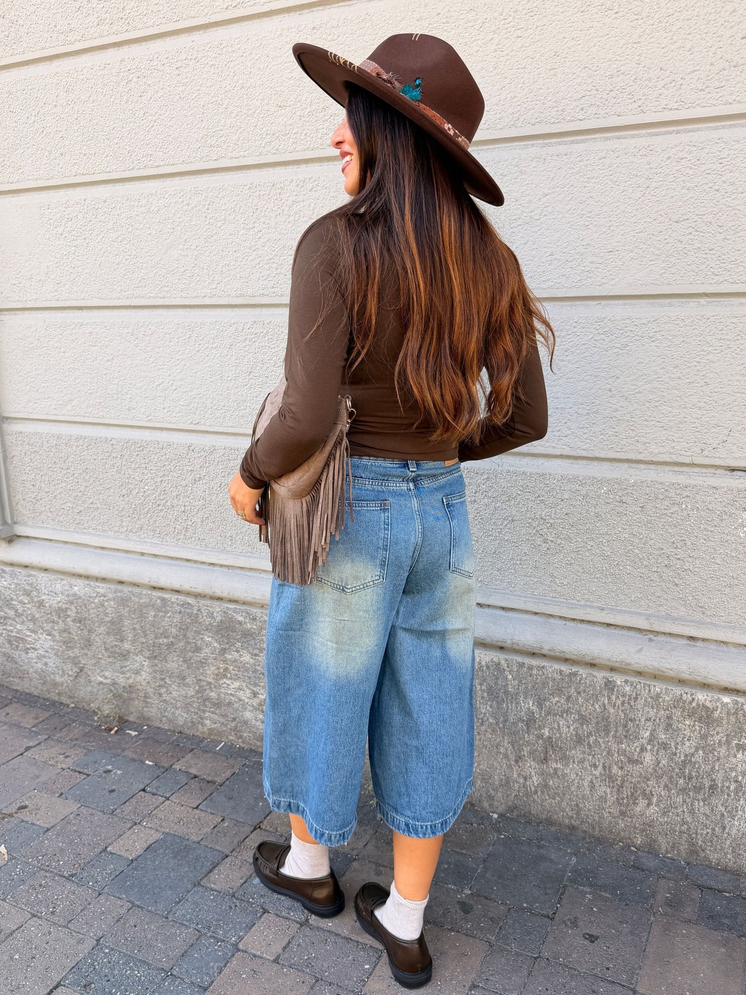 Bermuda denim Maxi MONIQUE