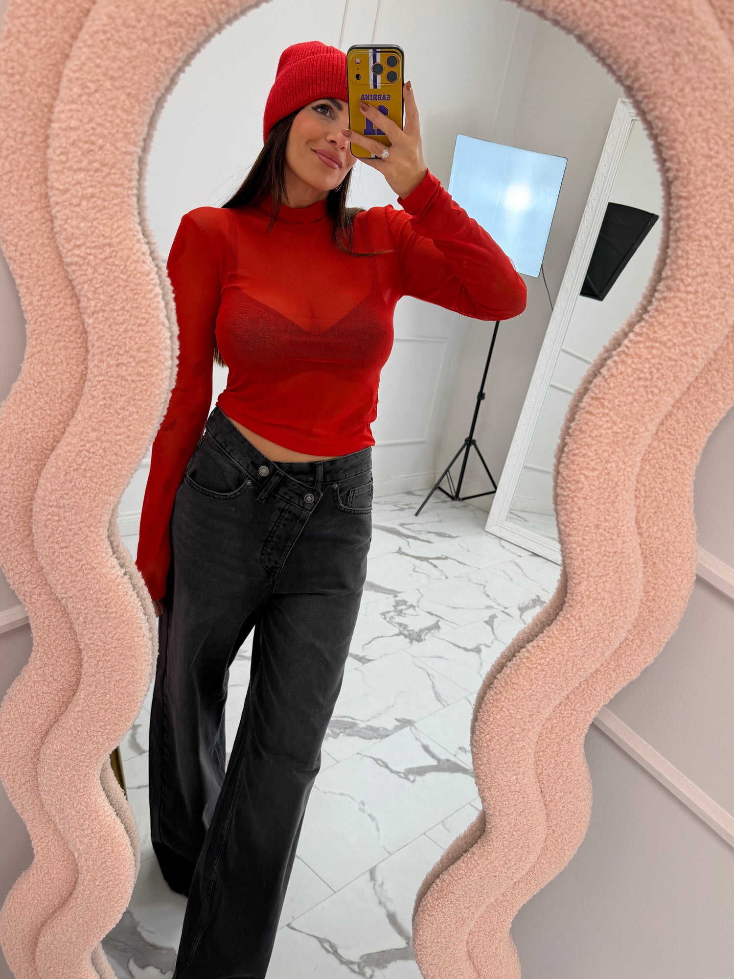 Maglia tulle “Karol” LUMINA