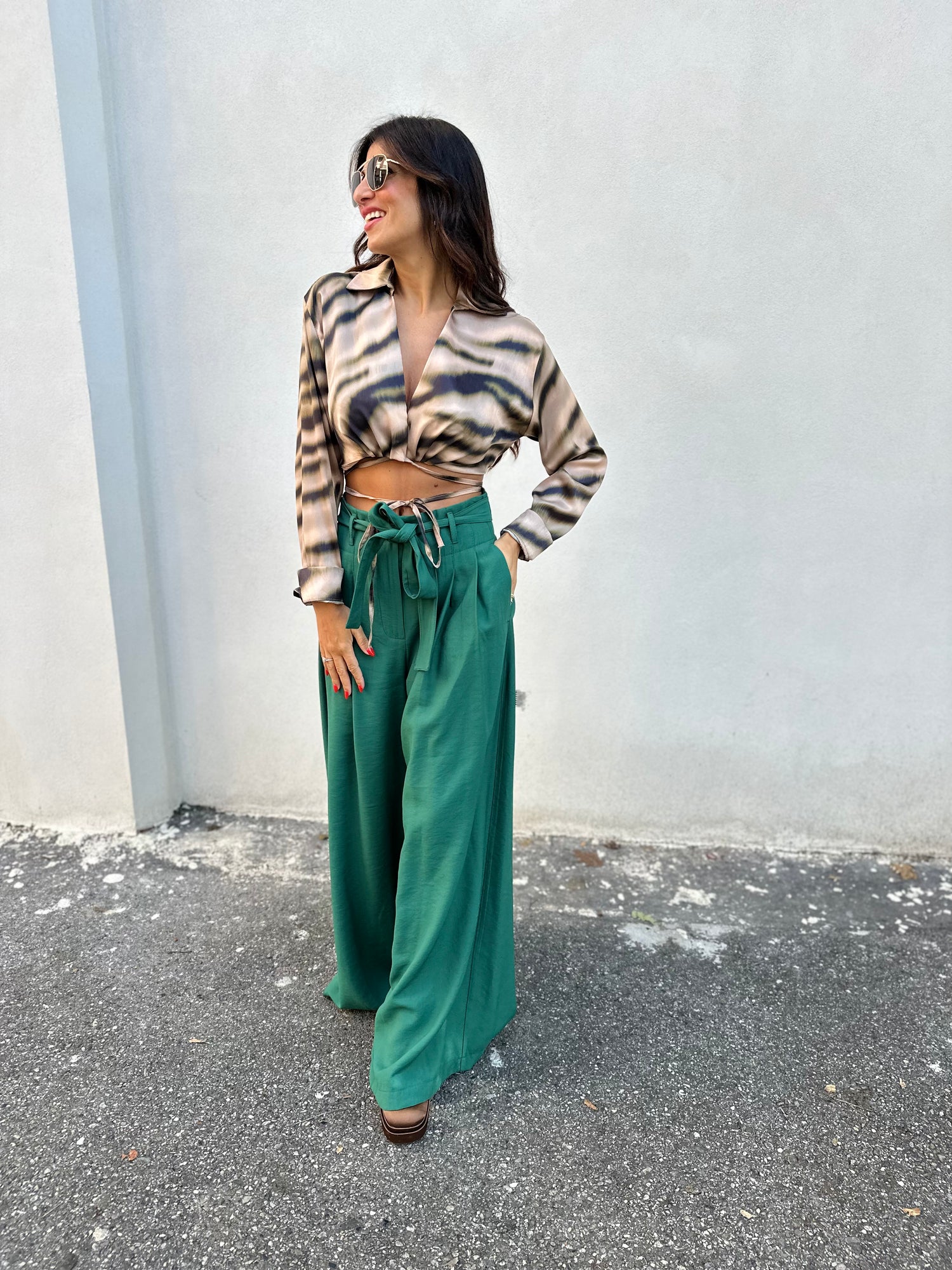 Pantalone tailleur ‘’Fusciacca’’ VICOLO