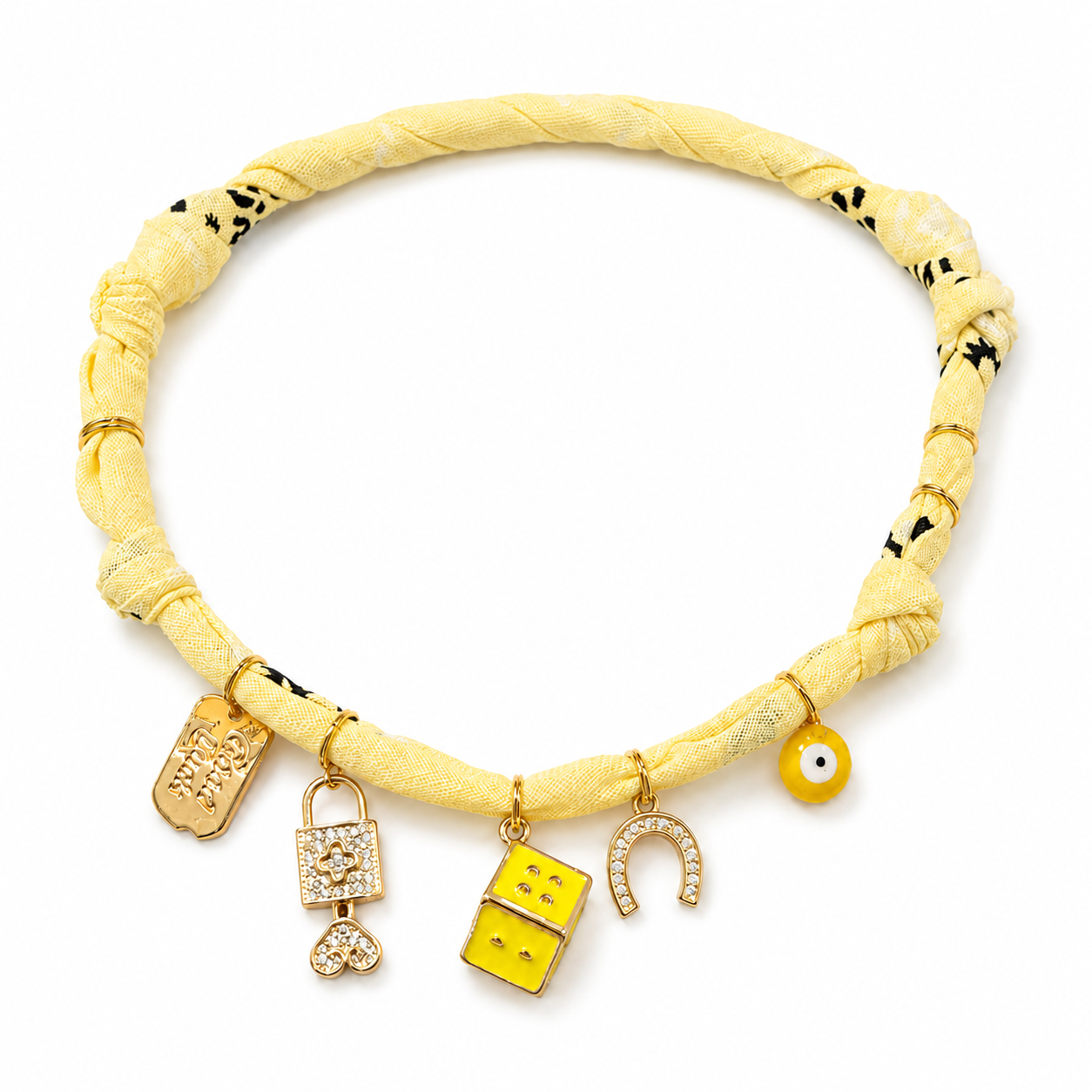 Collana bandana “Good Luck” BADHNATI JEWELRY