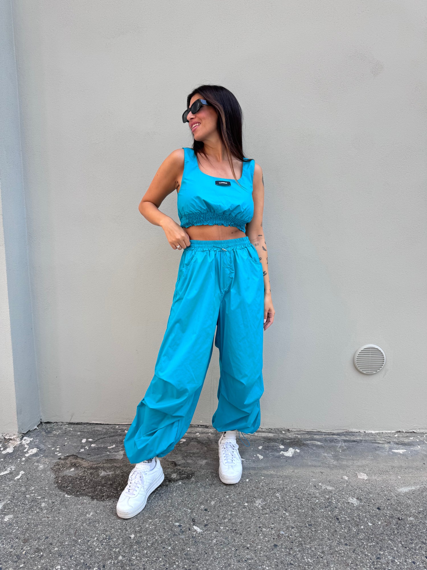 Pantalone parachute LUMINA
