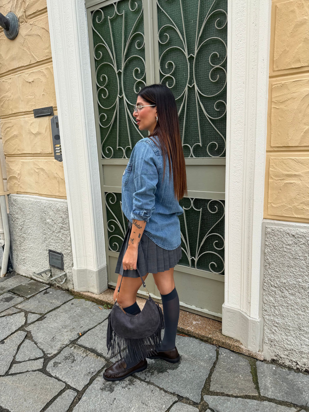 Camicia denim GUESS JEANS